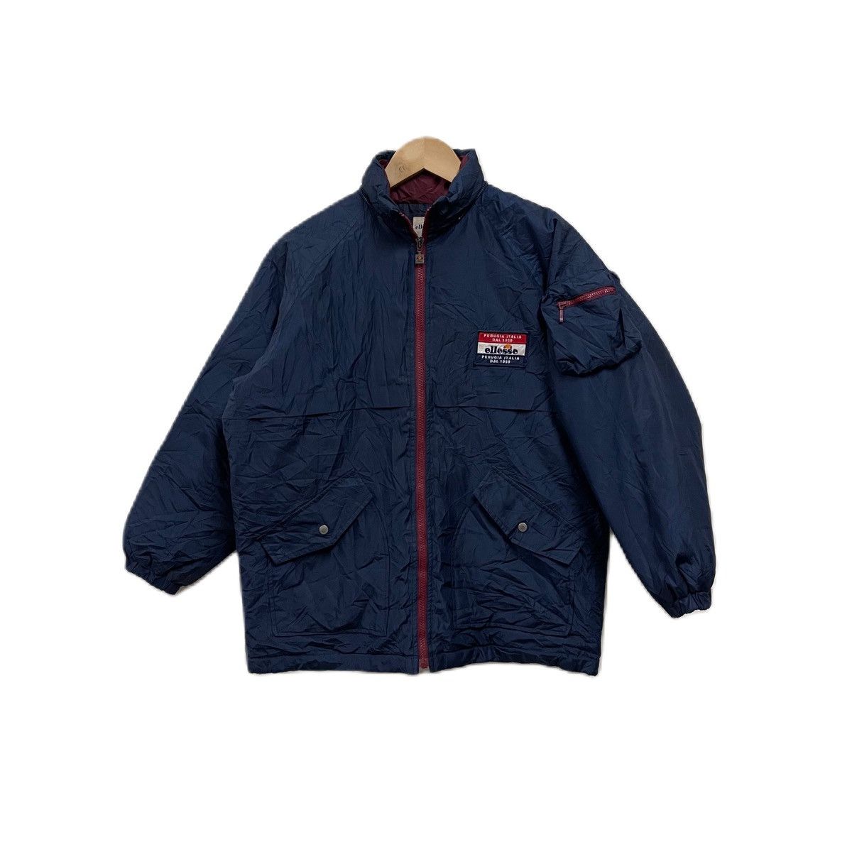 Ellesse Vintage Ellesse Perugia Italia Jacket Windbreaker Size US L / EU 52-54 / 3 - 1 Thumbnail