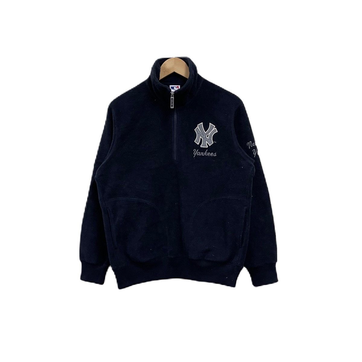 MLB Vintage New York Yankees Fleece Sweatshirt Size US L / EU 52-54 / 3 - 2 Thumbnail