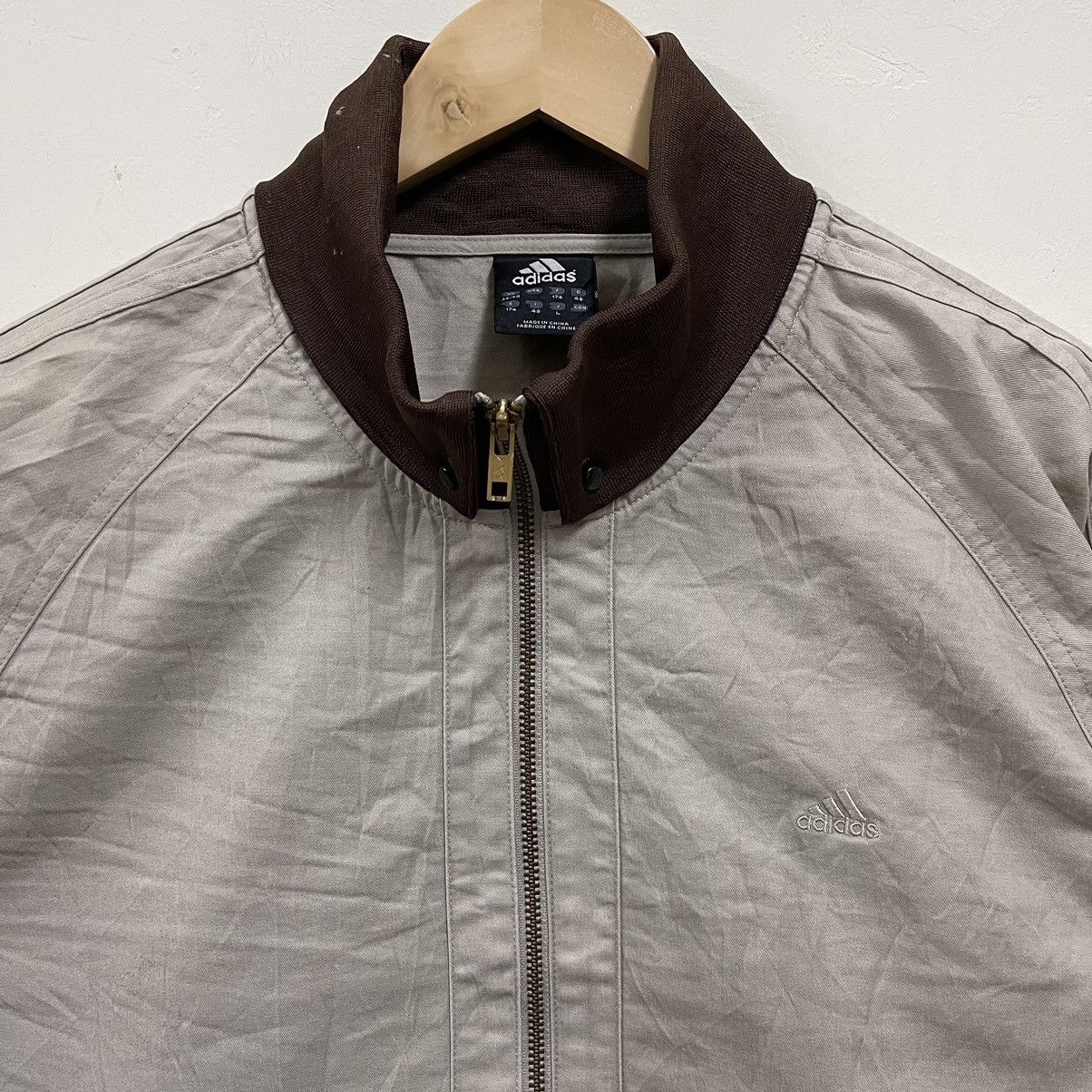 Adidas Vintage Adidas Equipment Jacket Size US L / EU 52-54 / 3 - 3 Thumbnail