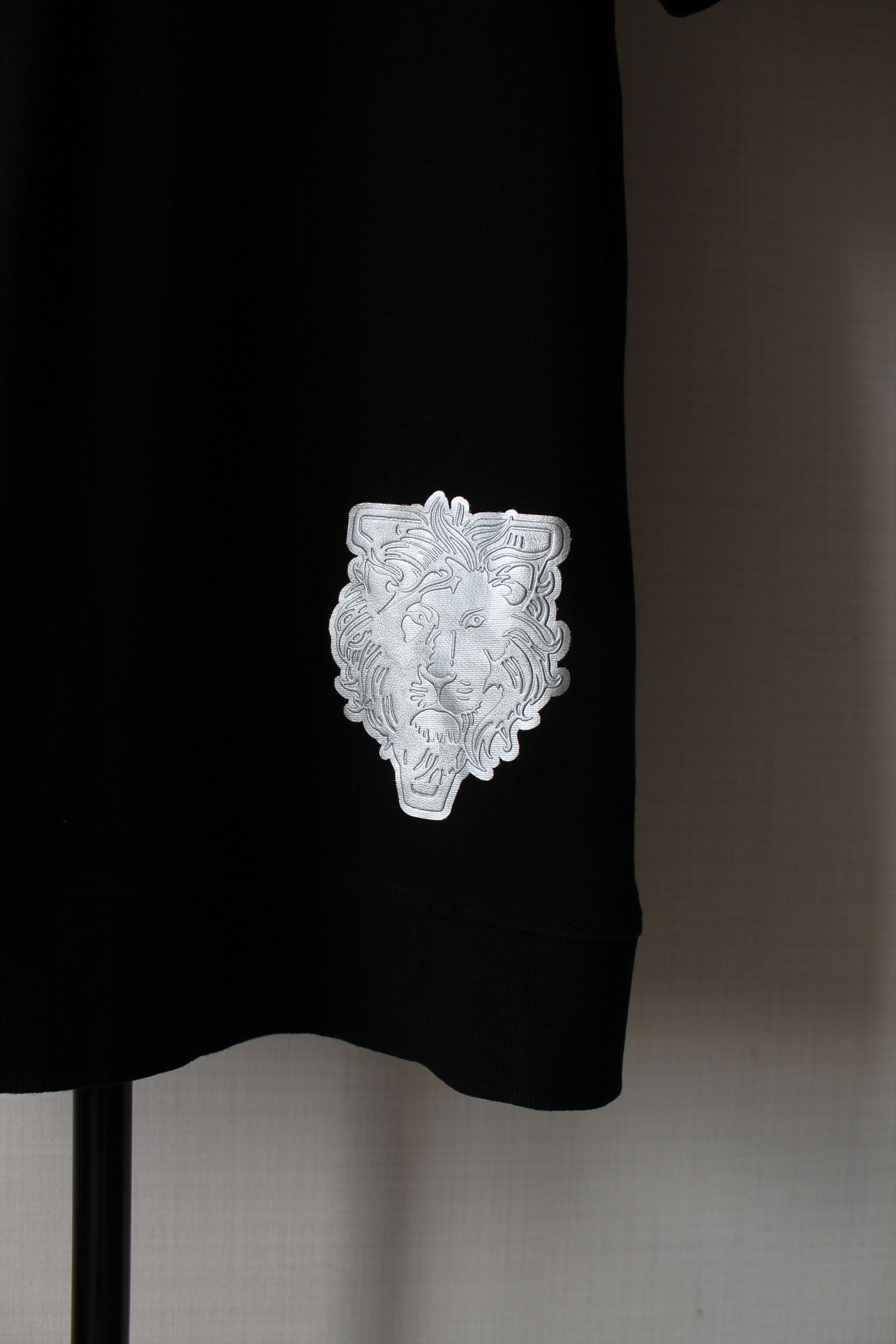 Versace Versus Versace Zipped Black Polo Shirt Short Sleeve Size US S / EU 44-46 / 1 - 6 Thumbnail