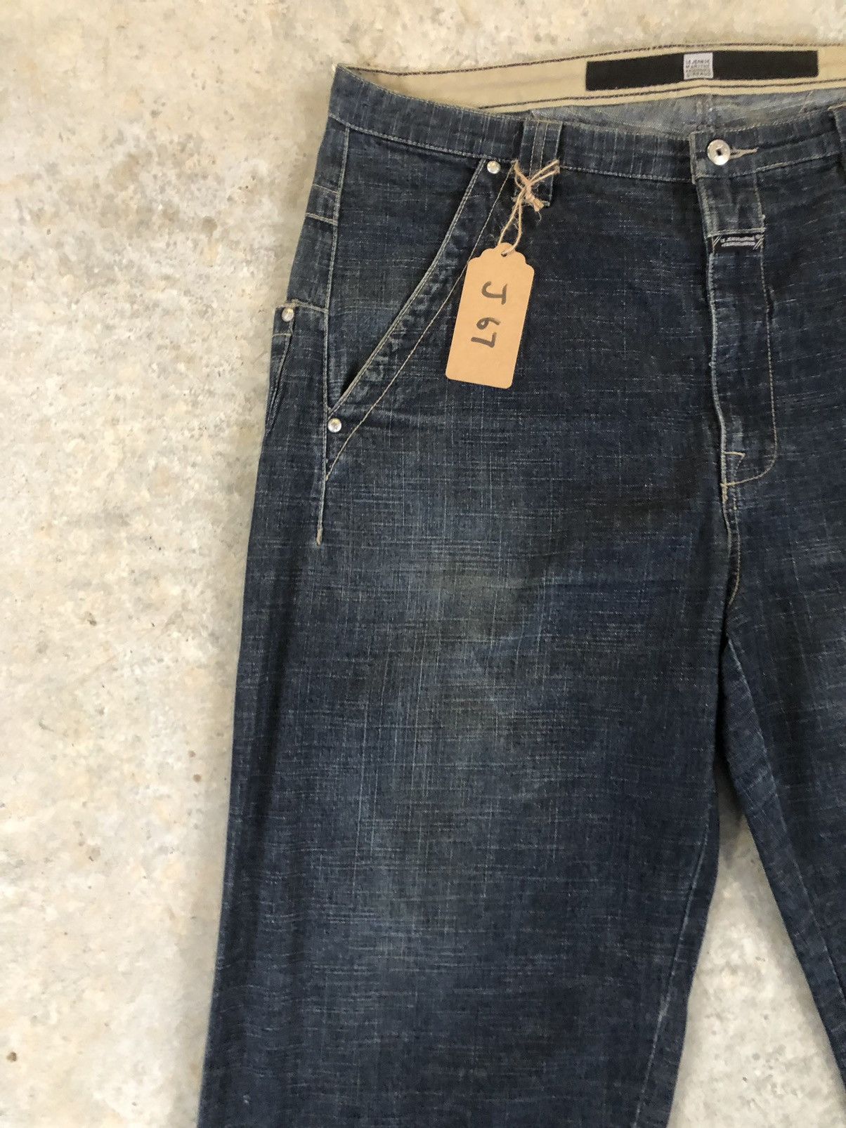 Marithe + Francois Girbaud Vintage Marithe Francois Girbaud Baggy Jeans Size US 37 - 4 Thumbnail