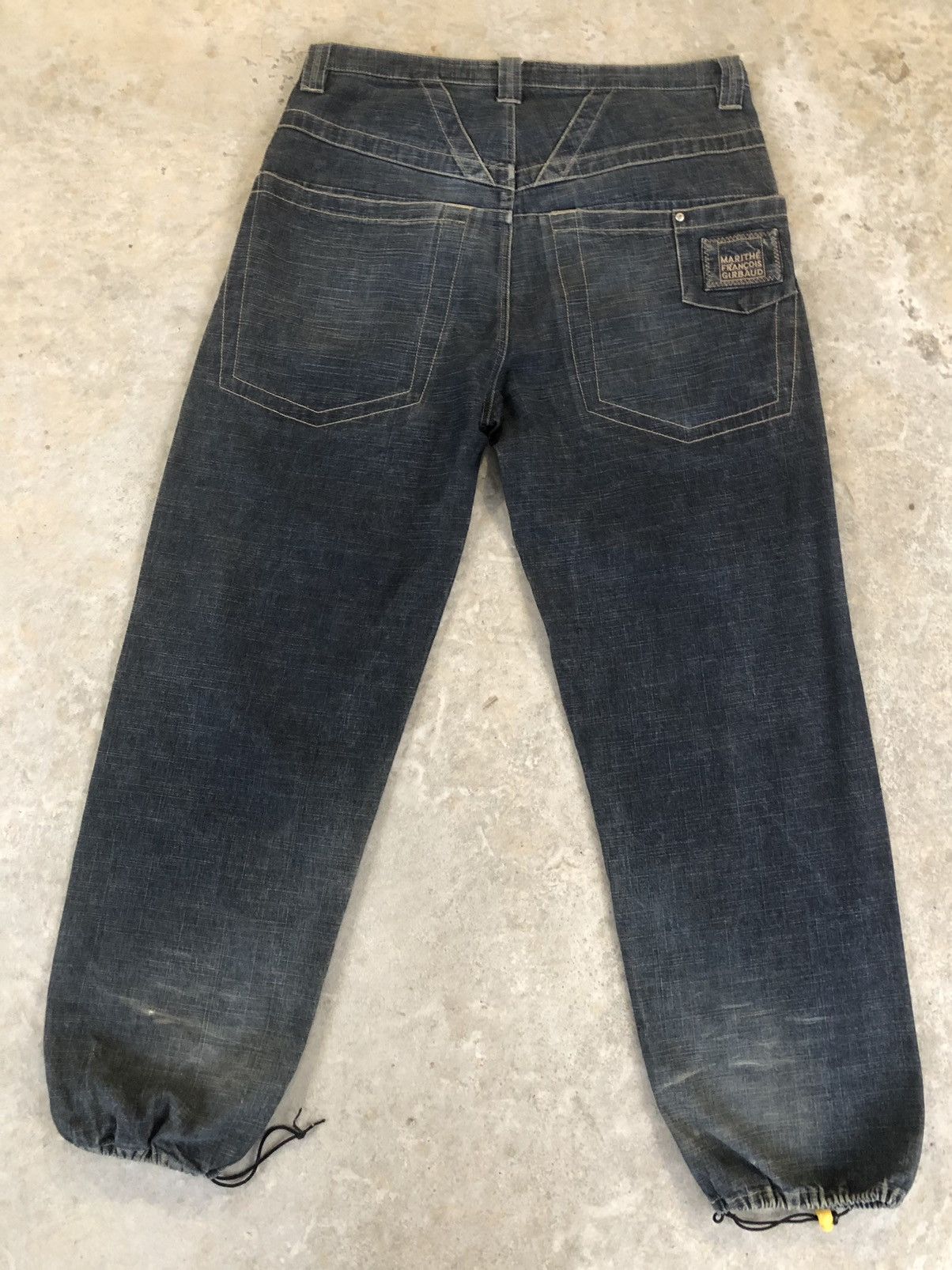 Marithe + Francois Girbaud Vintage Marithe Francois Girbaud Baggy Jeans Size US 37 - 2 Thumbnail