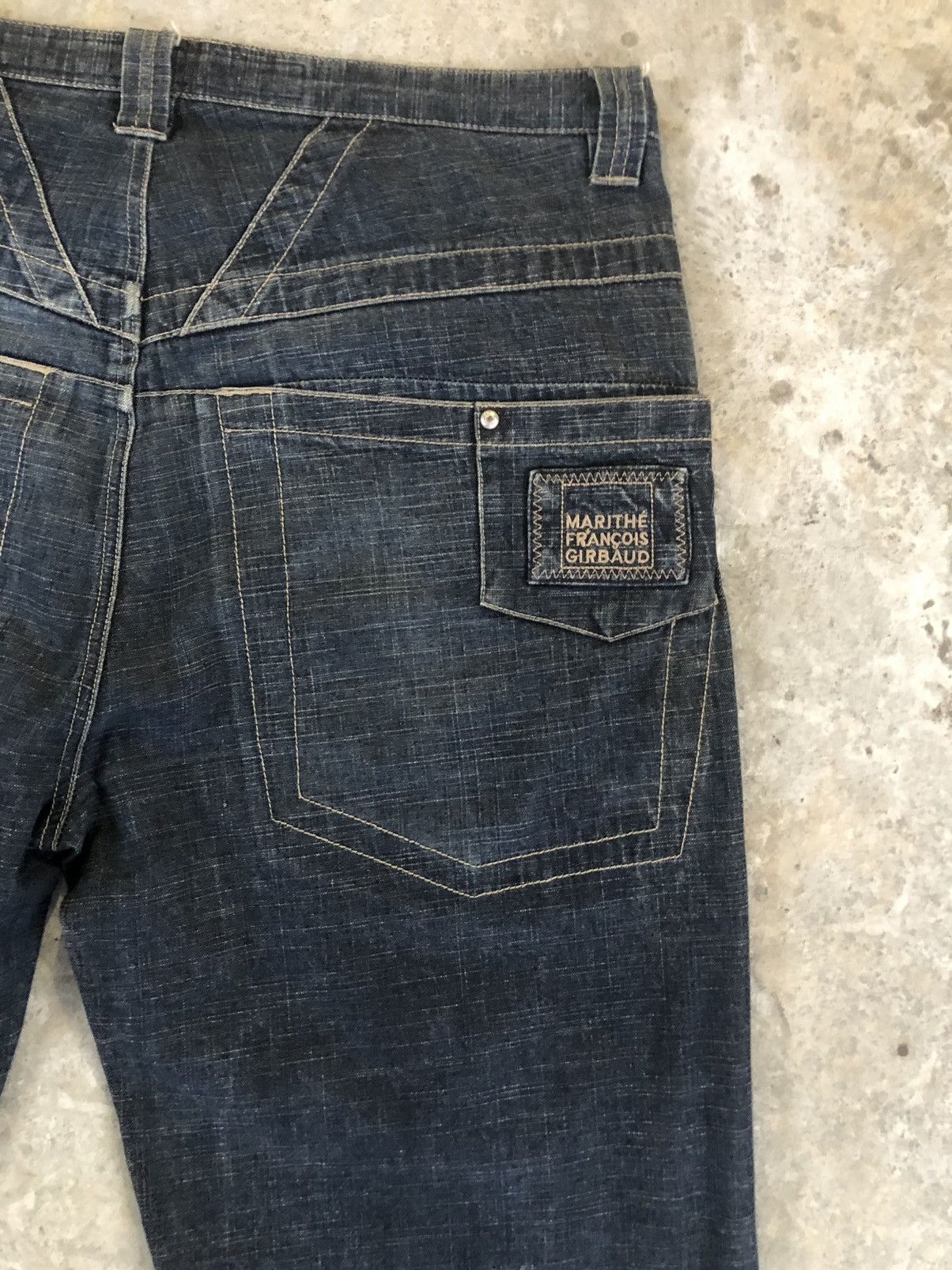 Marithe + Francois Girbaud Vintage Marithe Francois Girbaud Baggy Jeans Size US 37 - 9 Thumbnail