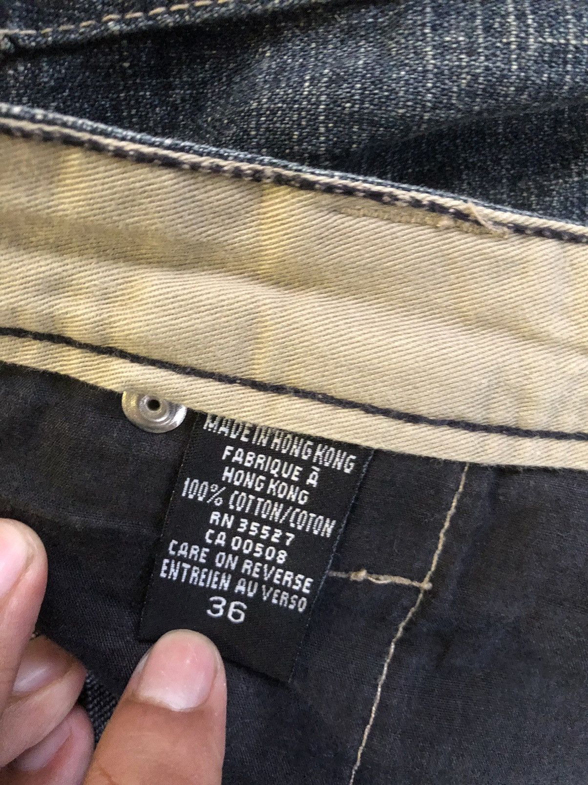 Marithe + Francois Girbaud Vintage Marithe Francois Girbaud Baggy Jeans Size US 37 - 13 Thumbnail