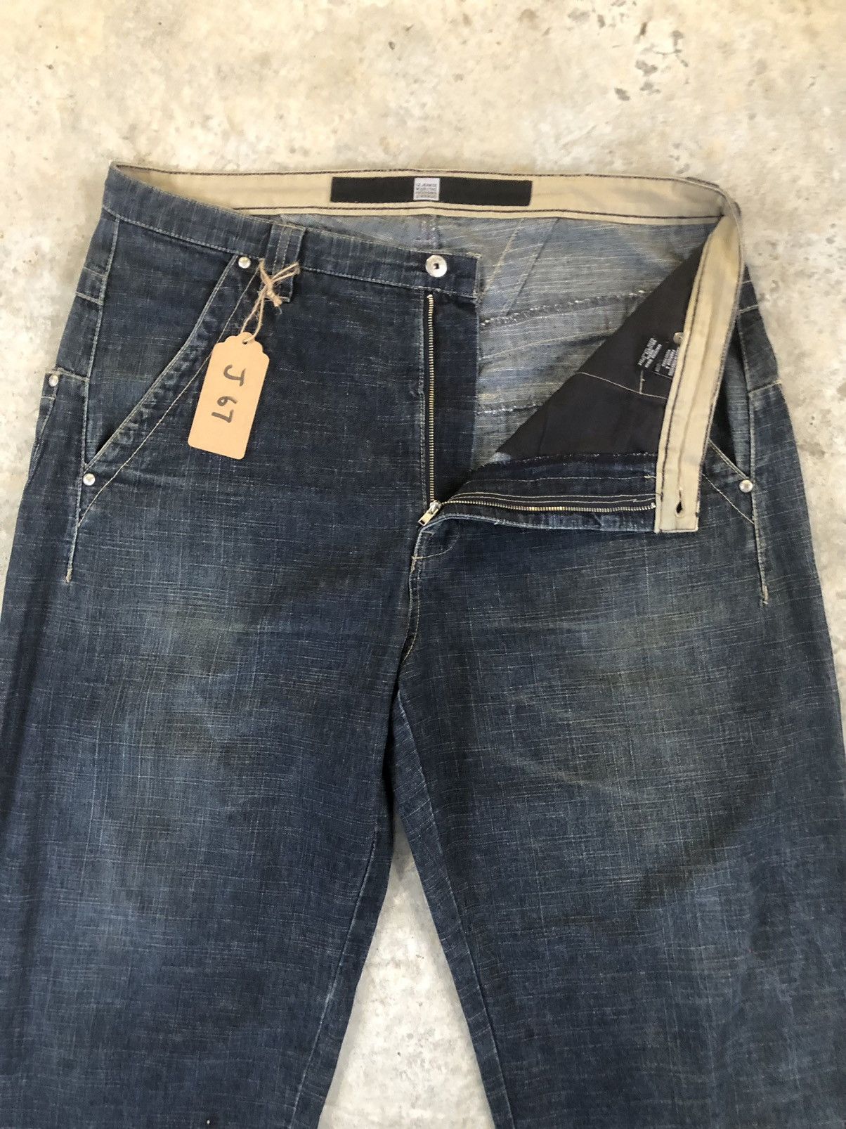 Marithe + Francois Girbaud Vintage Marithe Francois Girbaud Baggy Jeans Size US 37 - 3 Thumbnail