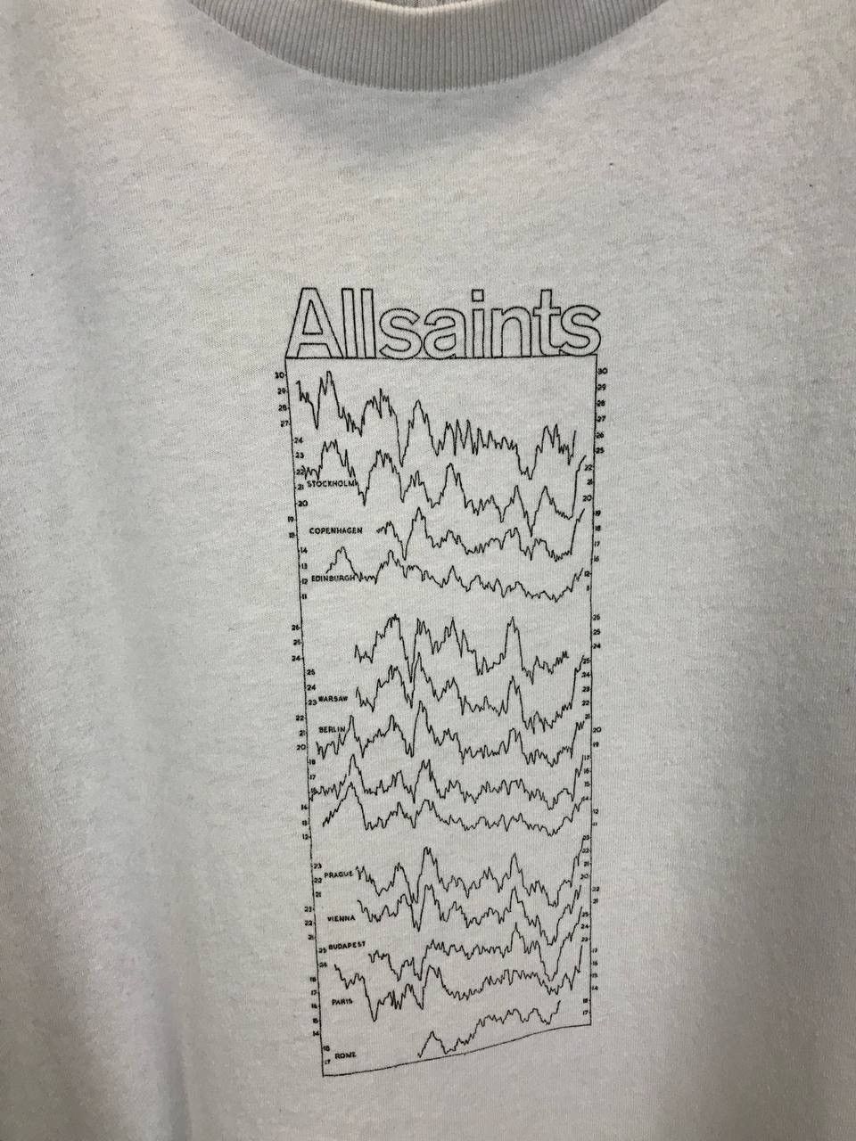 Allsaints Allsaints art overprinted oversized tee Size US M / EU 48-50 / 2 - 4 Thumbnail