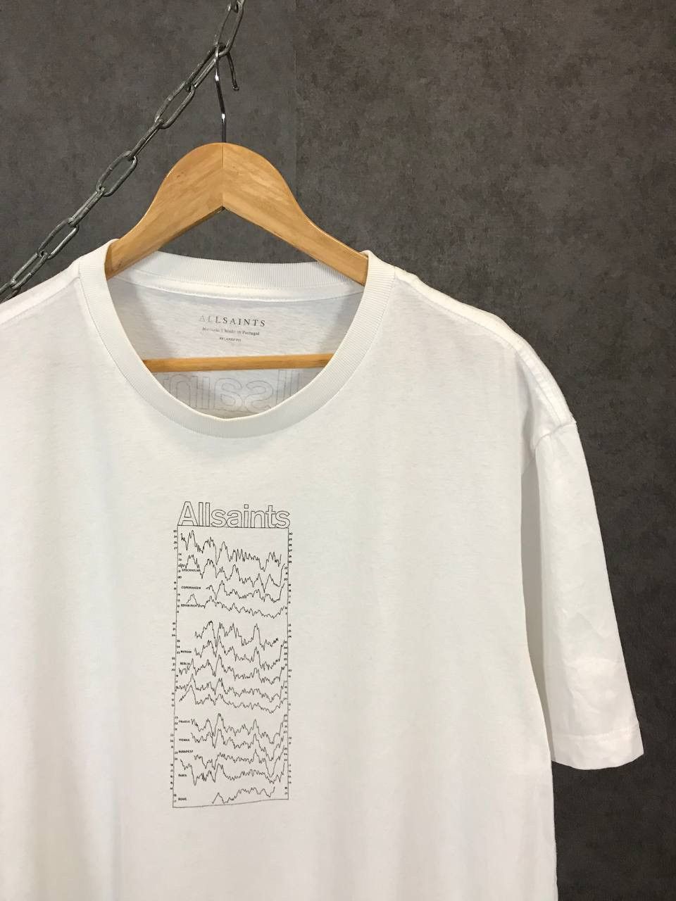 Allsaints Allsaints art overprinted oversized tee Size US M / EU 48-50 / 2 - 3 Thumbnail