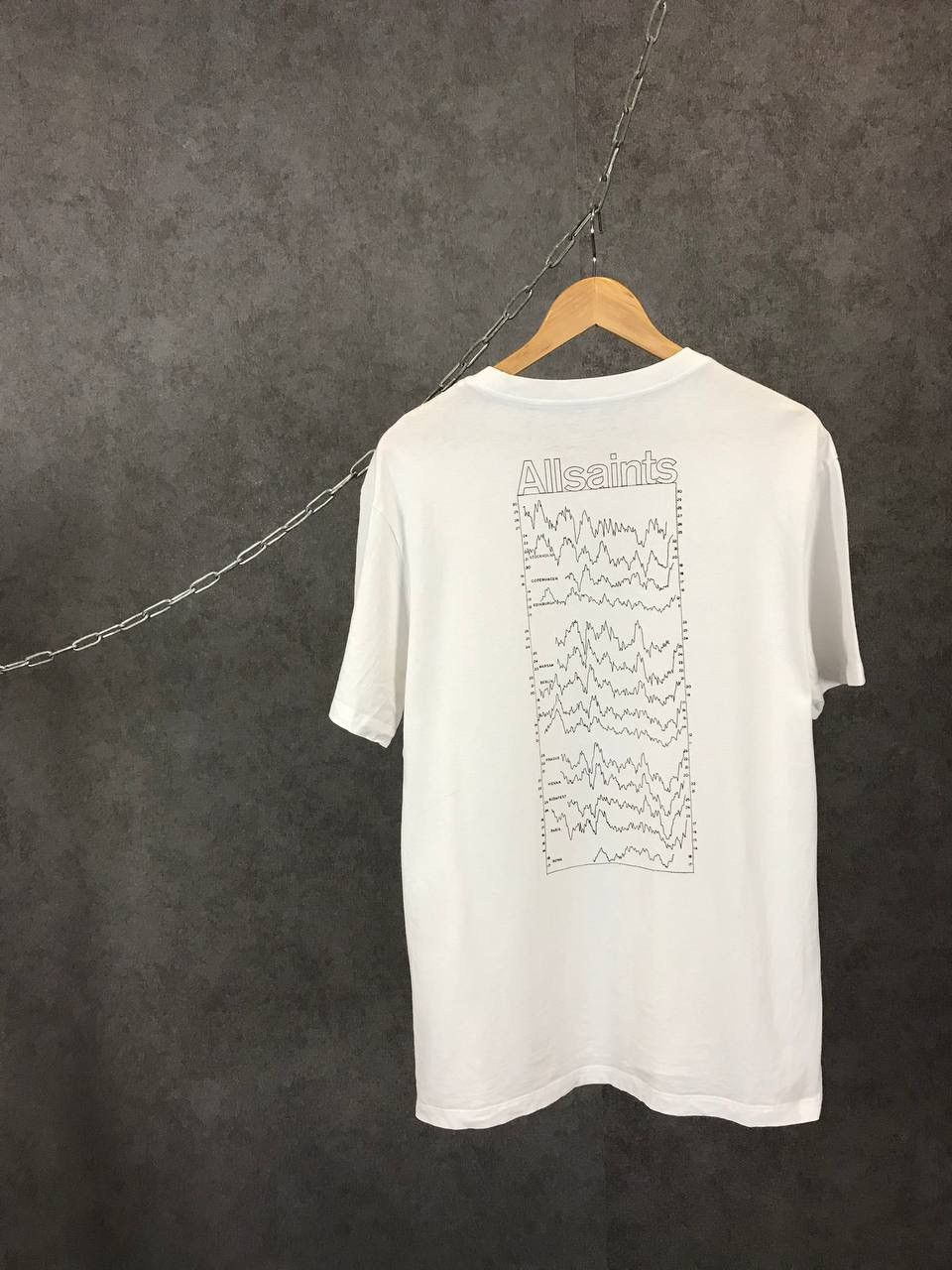 Allsaints Allsaints art overprinted oversized tee Size US M / EU 48-50 / 2 - 2 Thumbnail