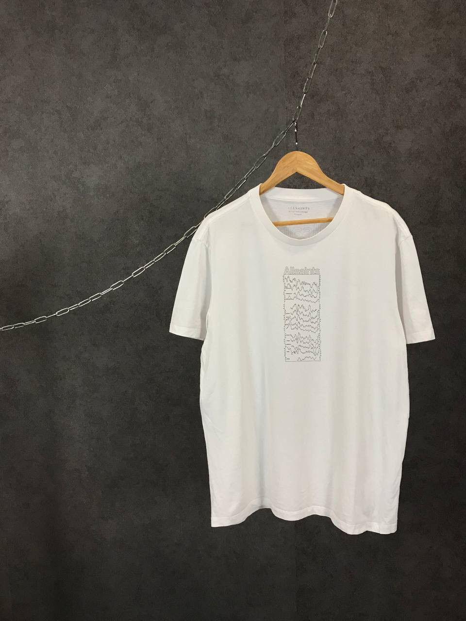 Allsaints Allsaints art overprinted oversized tee Size US M / EU 48-50 / 2 - 1 Thumbnail
