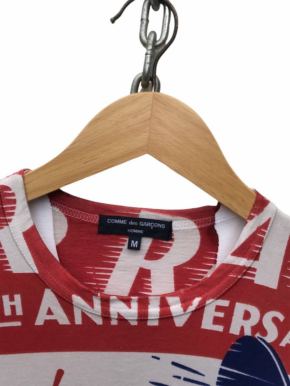 Comme des Garcons Rare Archival Comme des Garçons Overprint Shirt Size US M / EU 48-50 / 2 - 2 Thumbnail