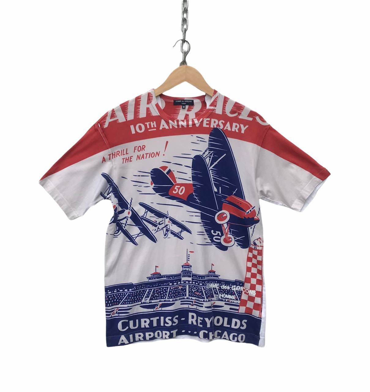 Comme des Garcons Rare Archival Comme des Garçons Overprint Shirt Size US M / EU 48-50 / 2 - 1 Thumbnail