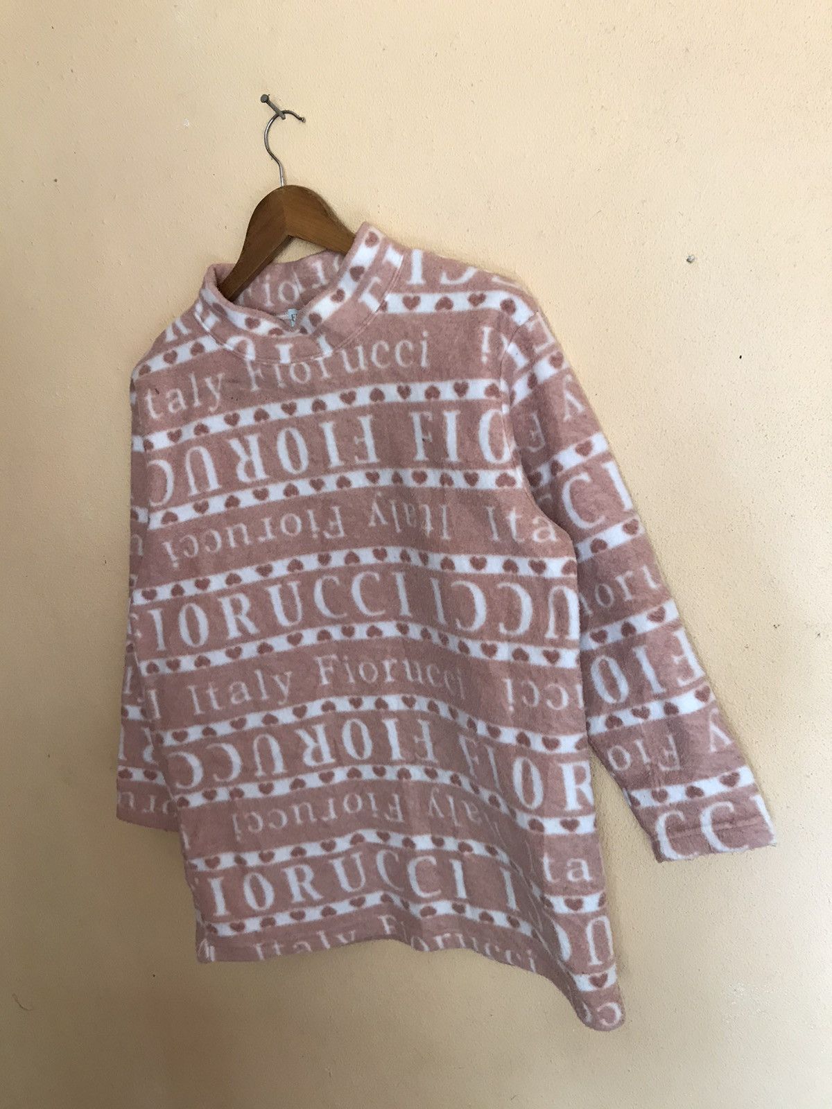 Fiorucci × Vintage RARE VINTAGE FIORUCCI FULL PRINT LONG SLEEVE FLEECE Size US M / EU 48-50 / 2 - 4 Thumbnail