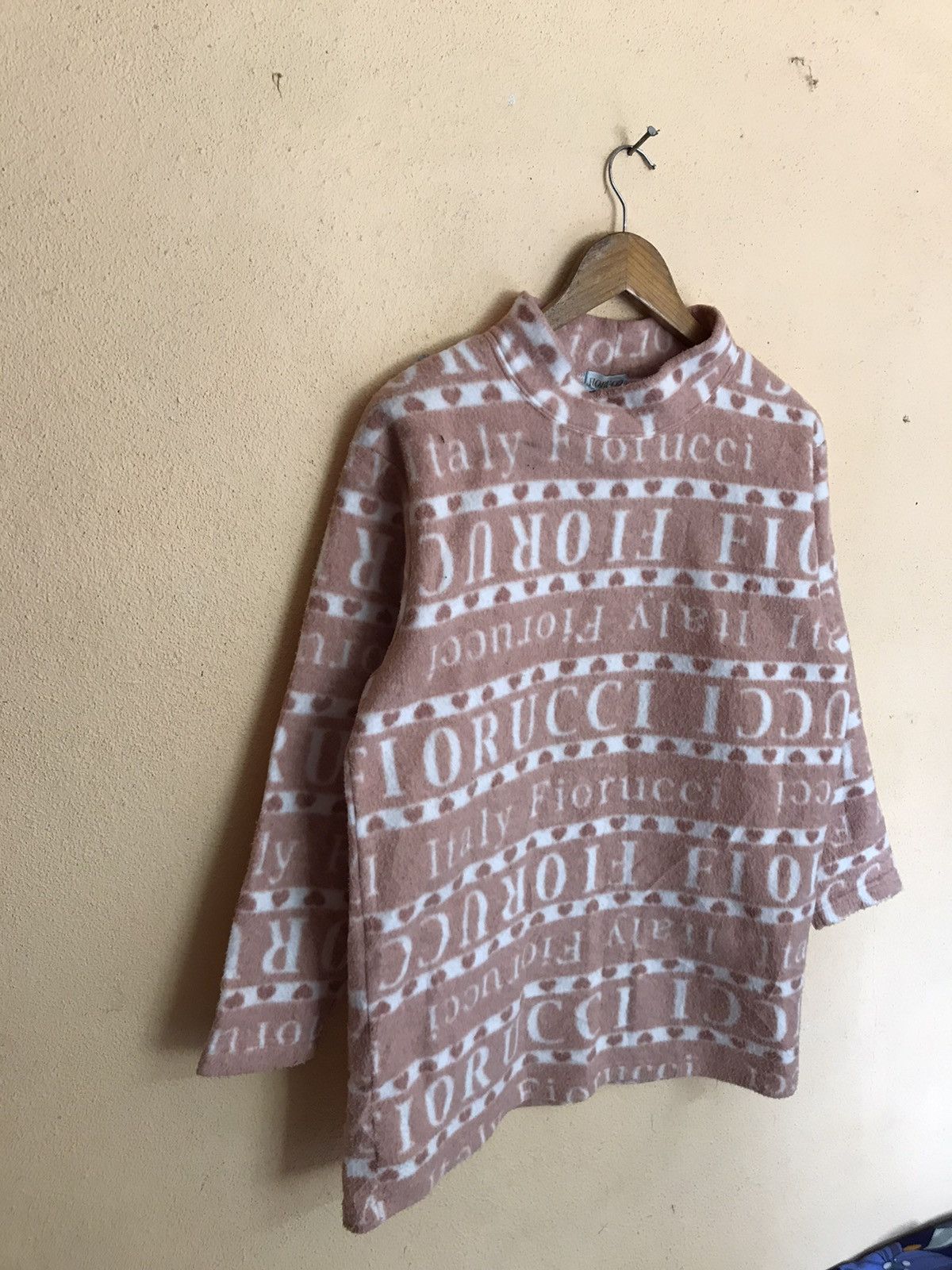 Fiorucci × Vintage RARE VINTAGE FIORUCCI FULL PRINT LONG SLEEVE FLEECE Size US M / EU 48-50 / 2 - 3 Thumbnail