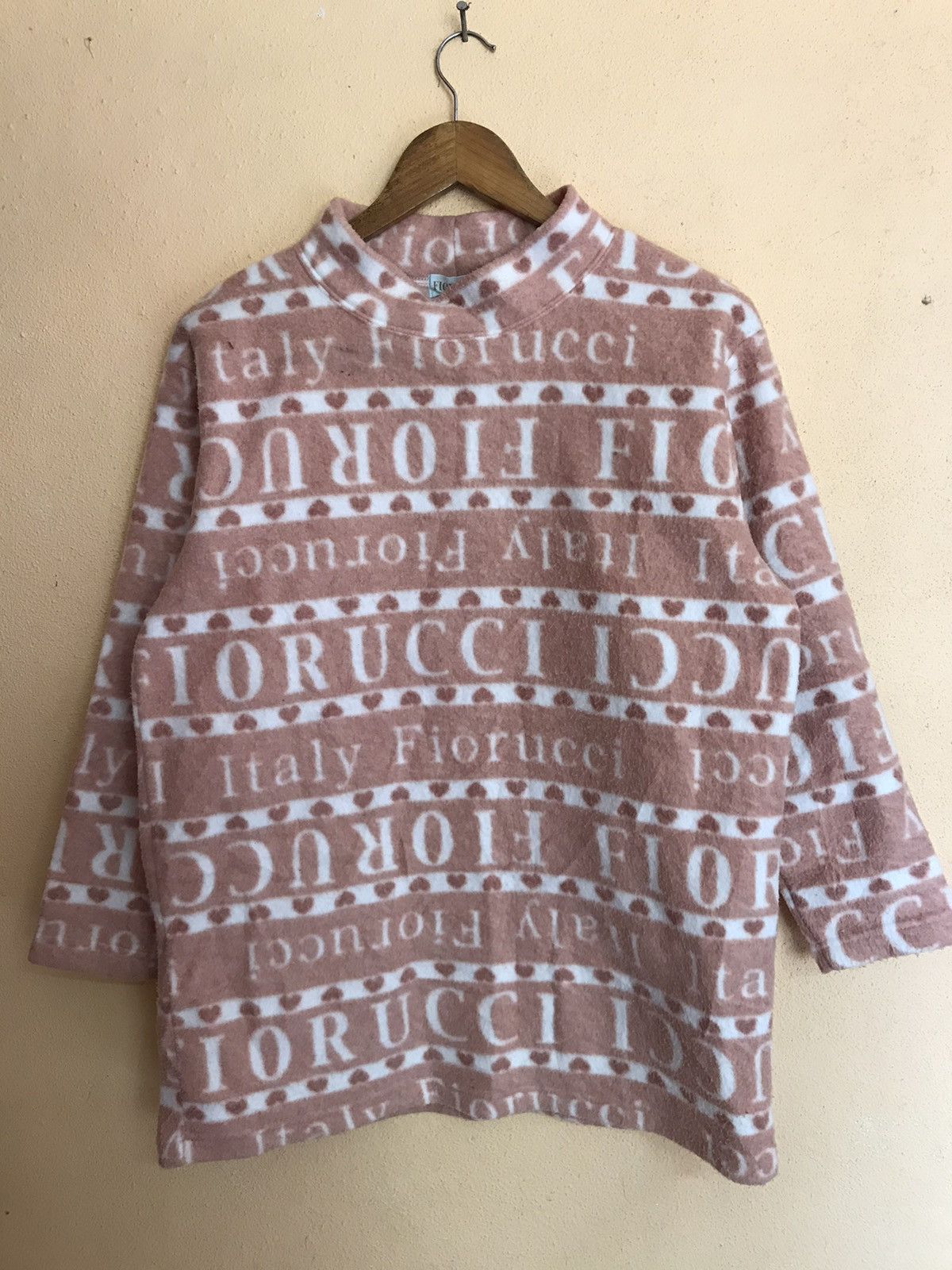 Fiorucci × Vintage RARE VINTAGE FIORUCCI FULL PRINT LONG SLEEVE FLEECE Size US M / EU 48-50 / 2 - 5 Thumbnail