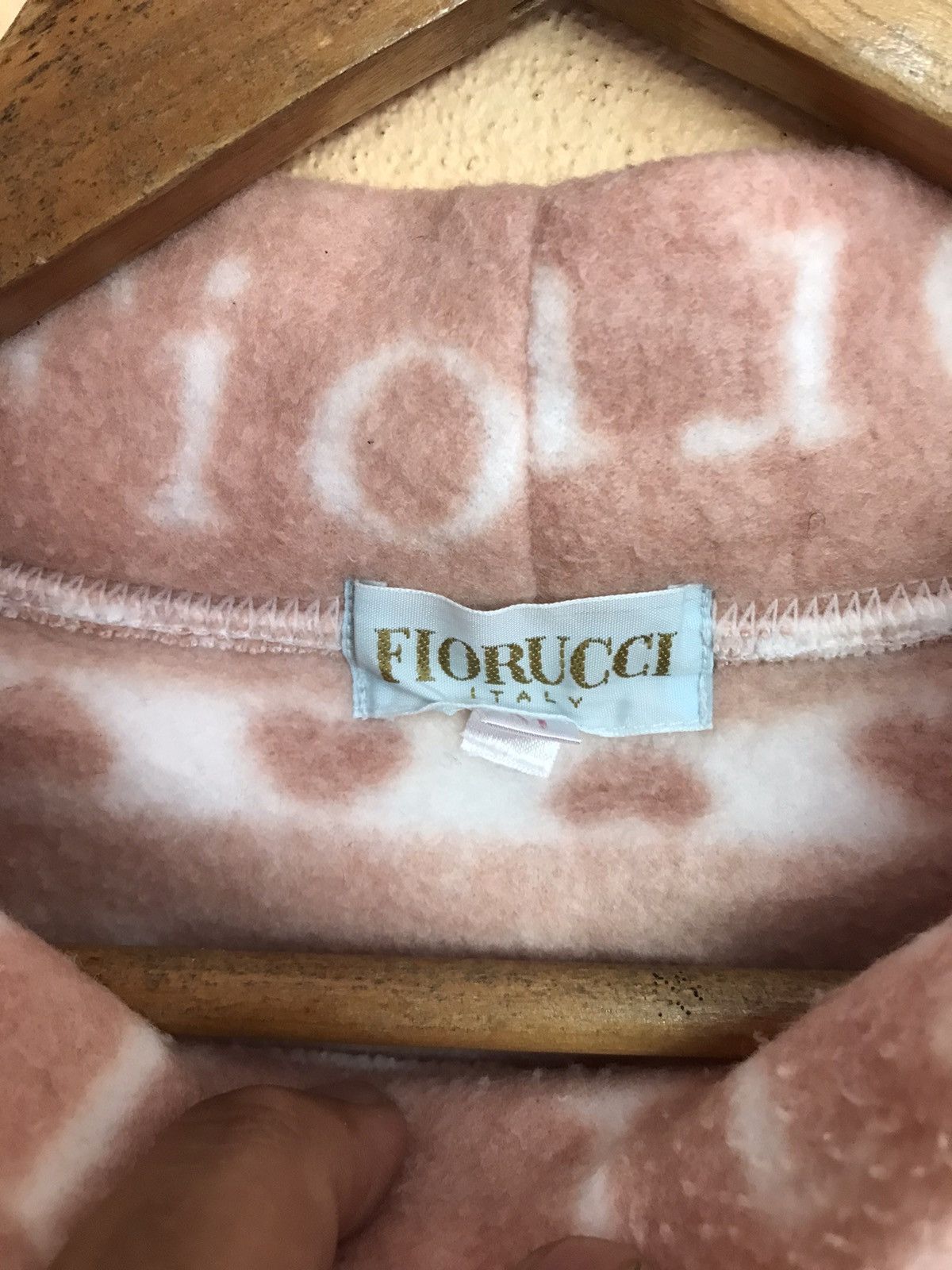Fiorucci × Vintage RARE VINTAGE FIORUCCI FULL PRINT LONG SLEEVE FLEECE Size US M / EU 48-50 / 2 - 6 Thumbnail
