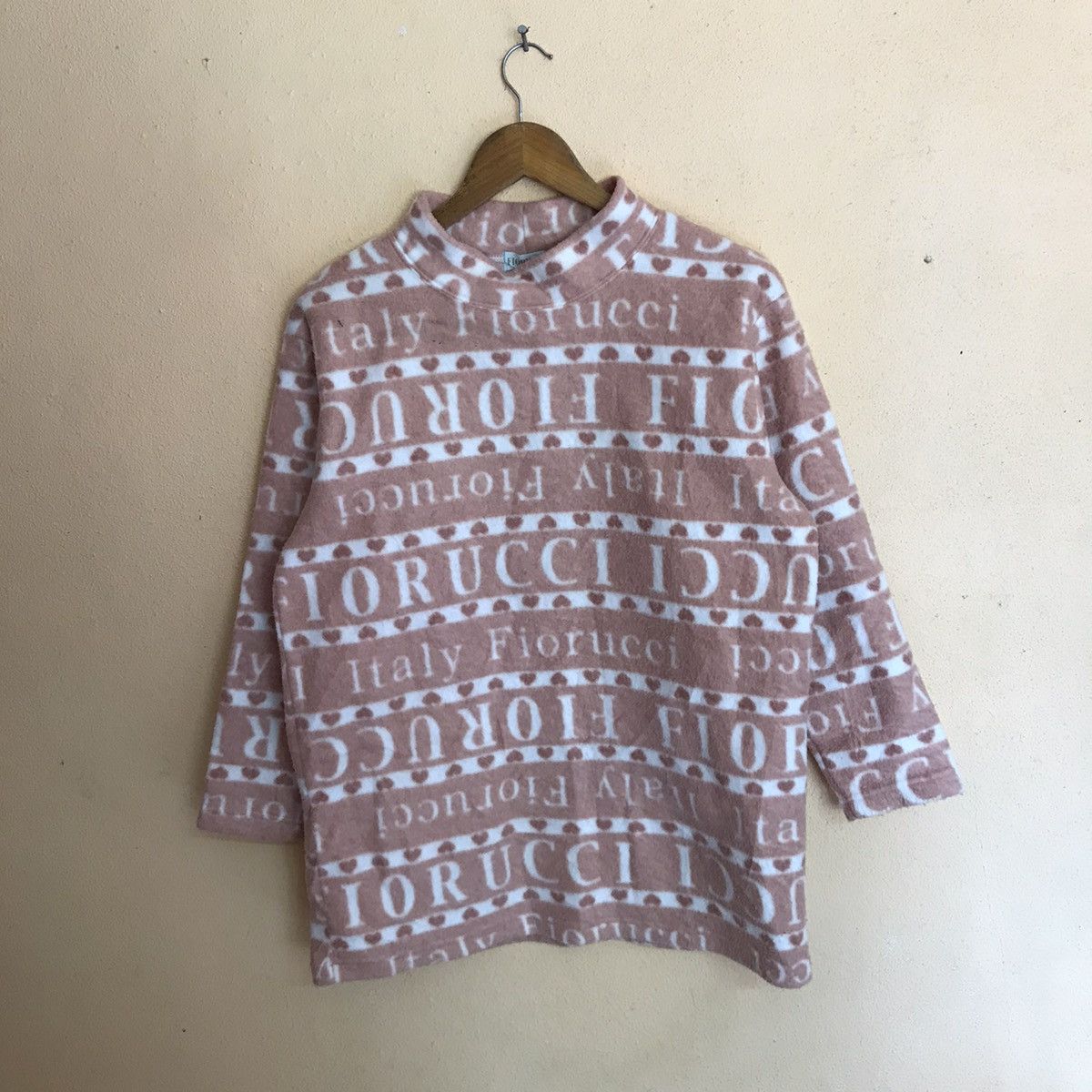Fiorucci × Vintage RARE VINTAGE FIORUCCI FULL PRINT LONG SLEEVE FLEECE Size US M / EU 48-50 / 2 - 2 Thumbnail