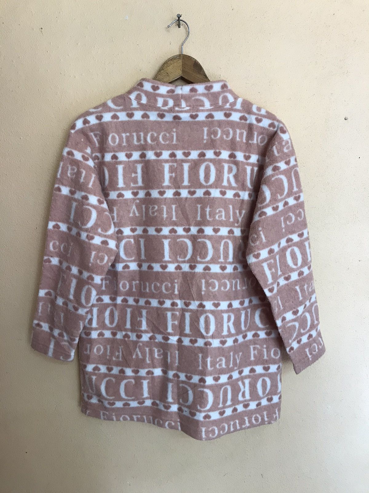 Fiorucci × Vintage RARE VINTAGE FIORUCCI FULL PRINT LONG SLEEVE FLEECE Size US M / EU 48-50 / 2 - 7 Thumbnail