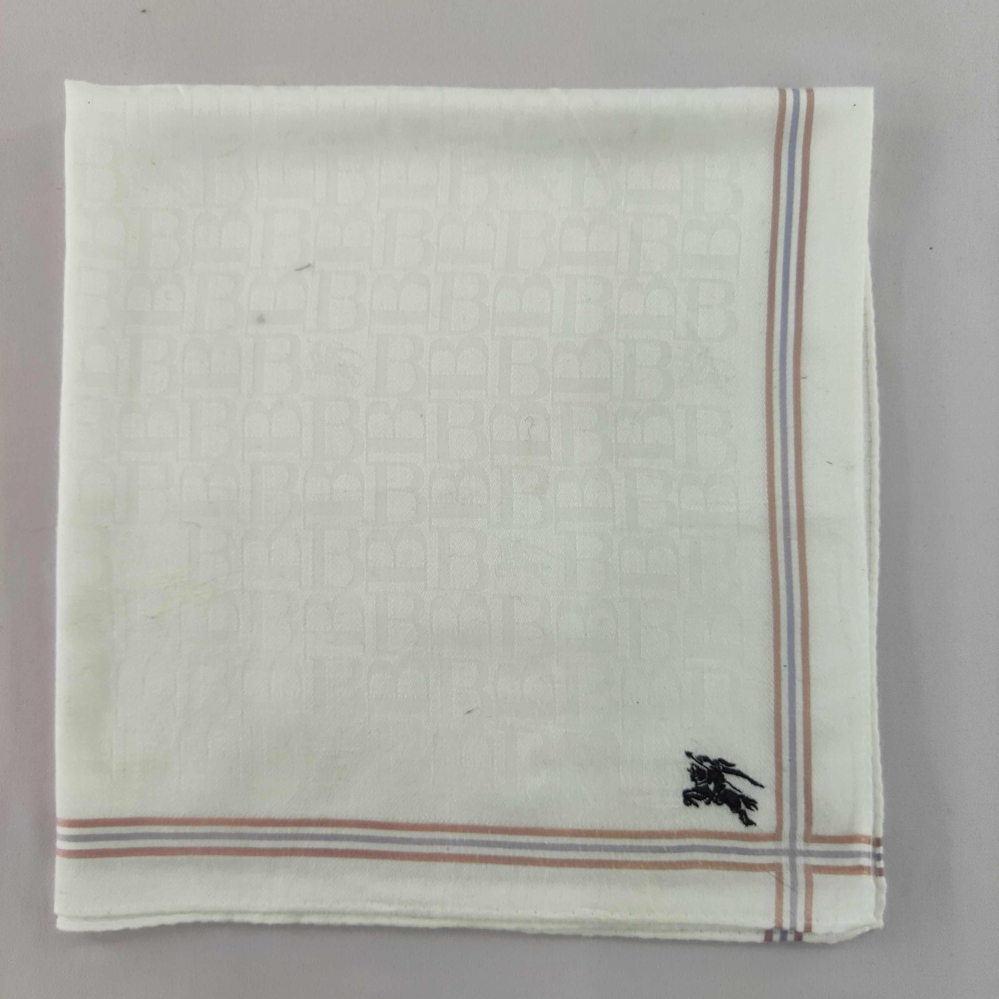 Burberry × Vintage Burberry Handkerchief neckerchief bandana - 3F1930 Size ONE SIZE - 4 Thumbnail