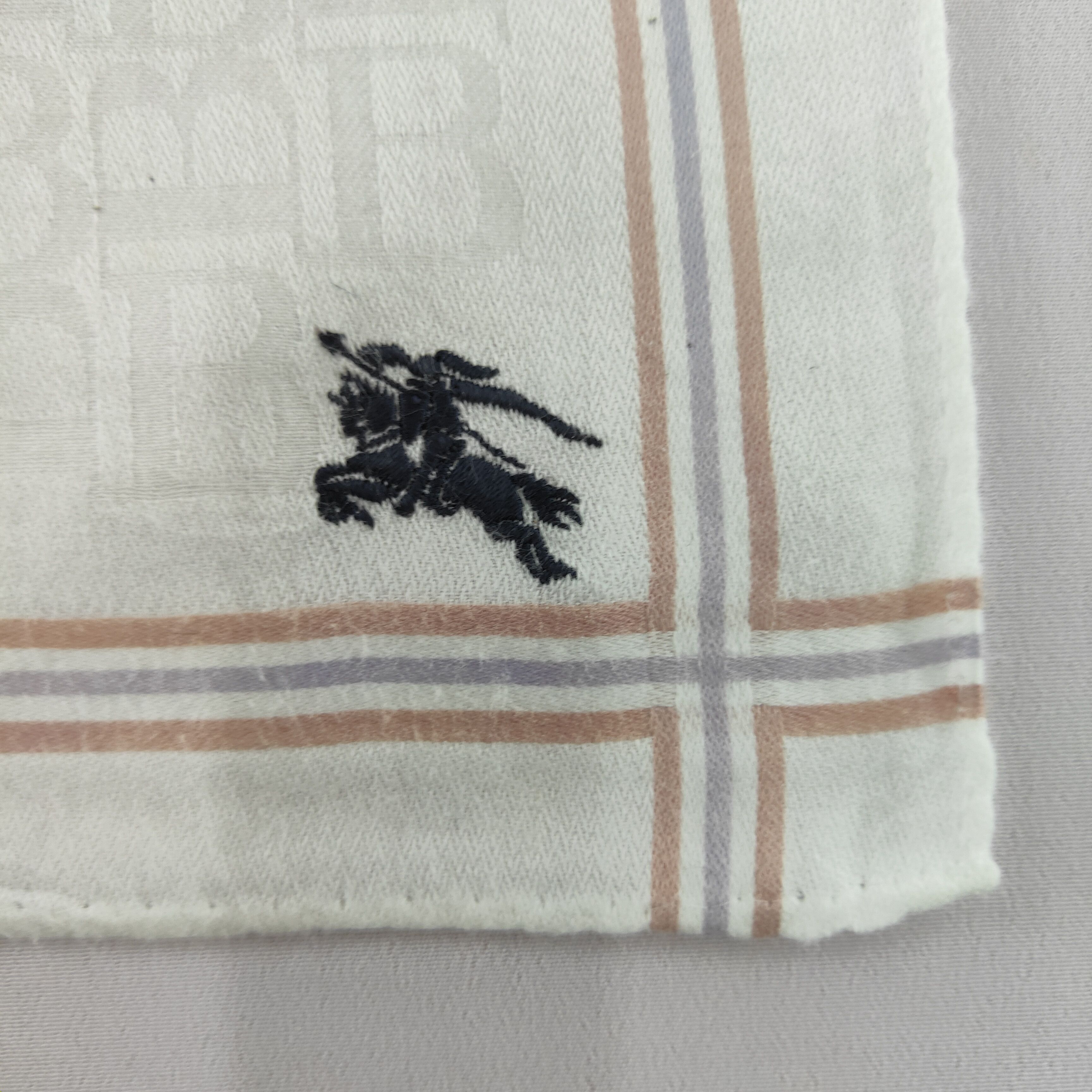 Burberry × Vintage Burberry Handkerchief neckerchief bandana - 3F1930 Size ONE SIZE - 6 Thumbnail