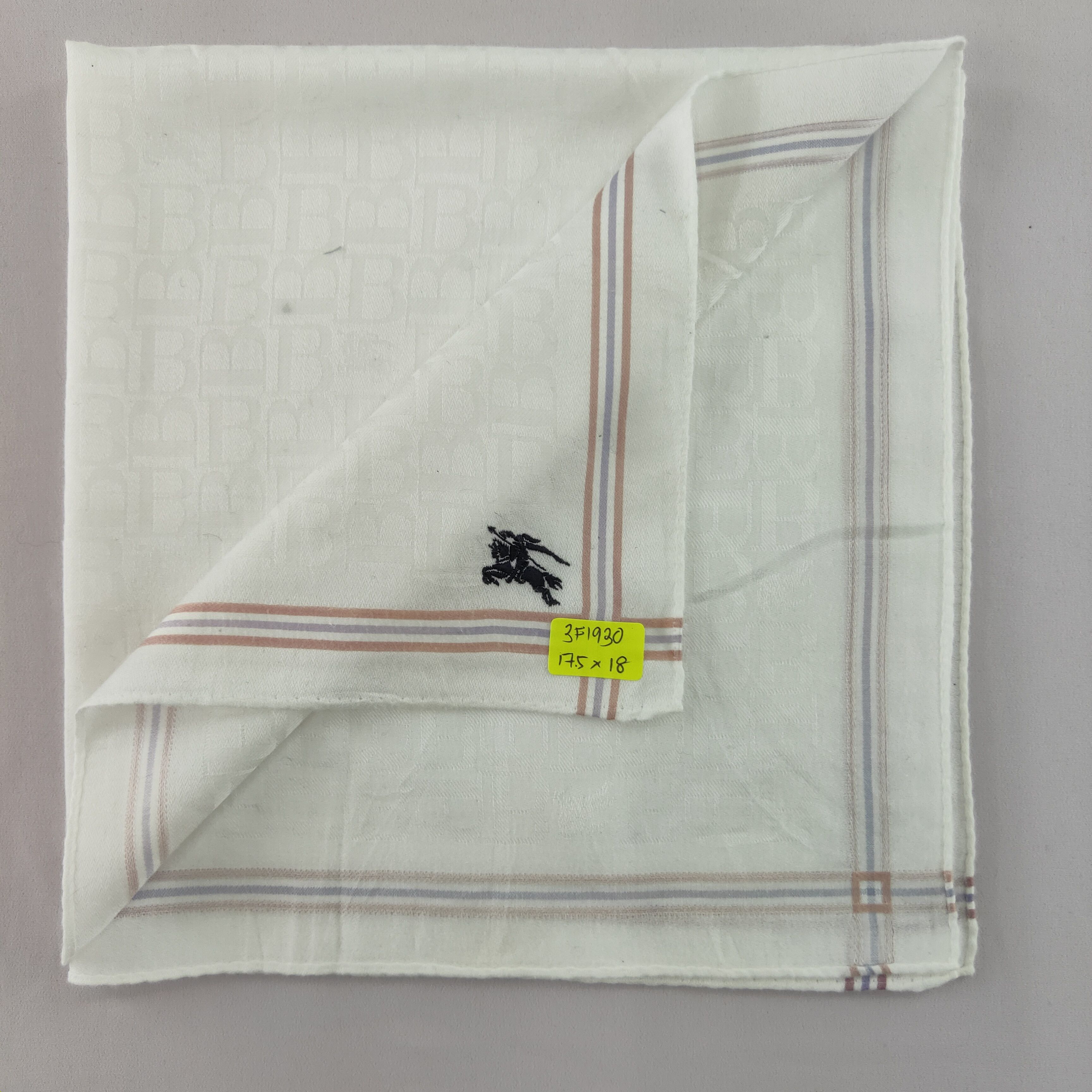 Burberry × Vintage Burberry Handkerchief neckerchief bandana - 3F1930 Size ONE SIZE - 3 Thumbnail