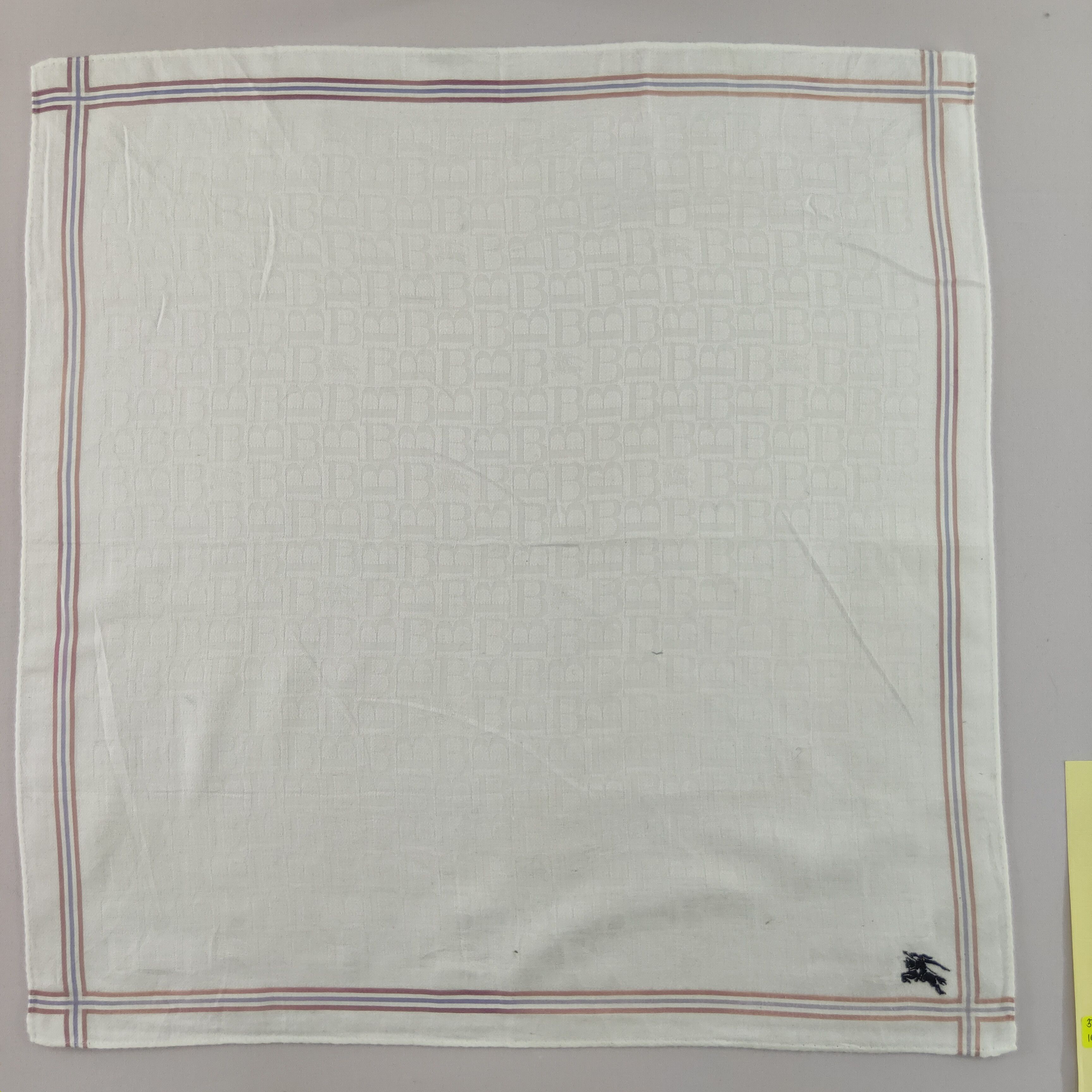 Burberry × Vintage Burberry Handkerchief neckerchief bandana - 3F1930 Size ONE SIZE - 5 Thumbnail