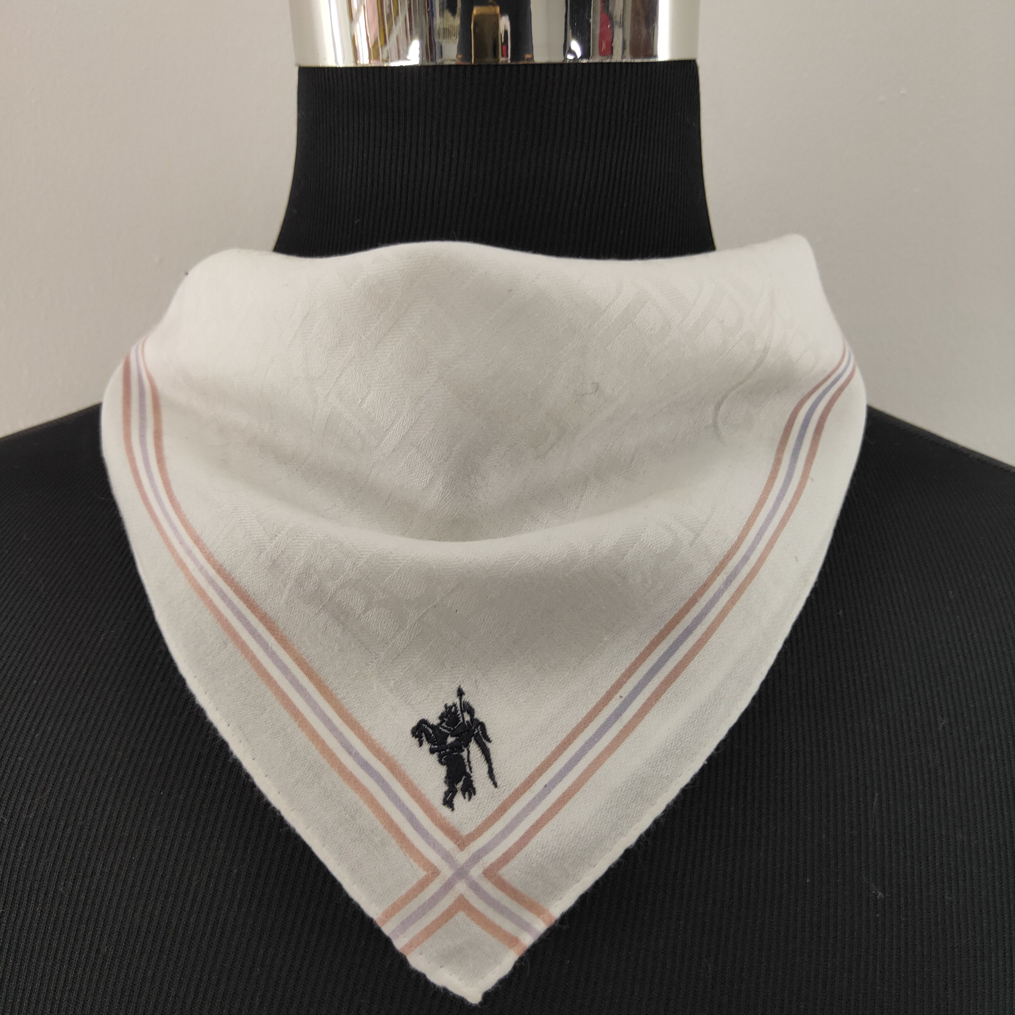 Burberry × Vintage Burberry Handkerchief neckerchief bandana - 3F1930 Size ONE SIZE - 1 Thumbnail