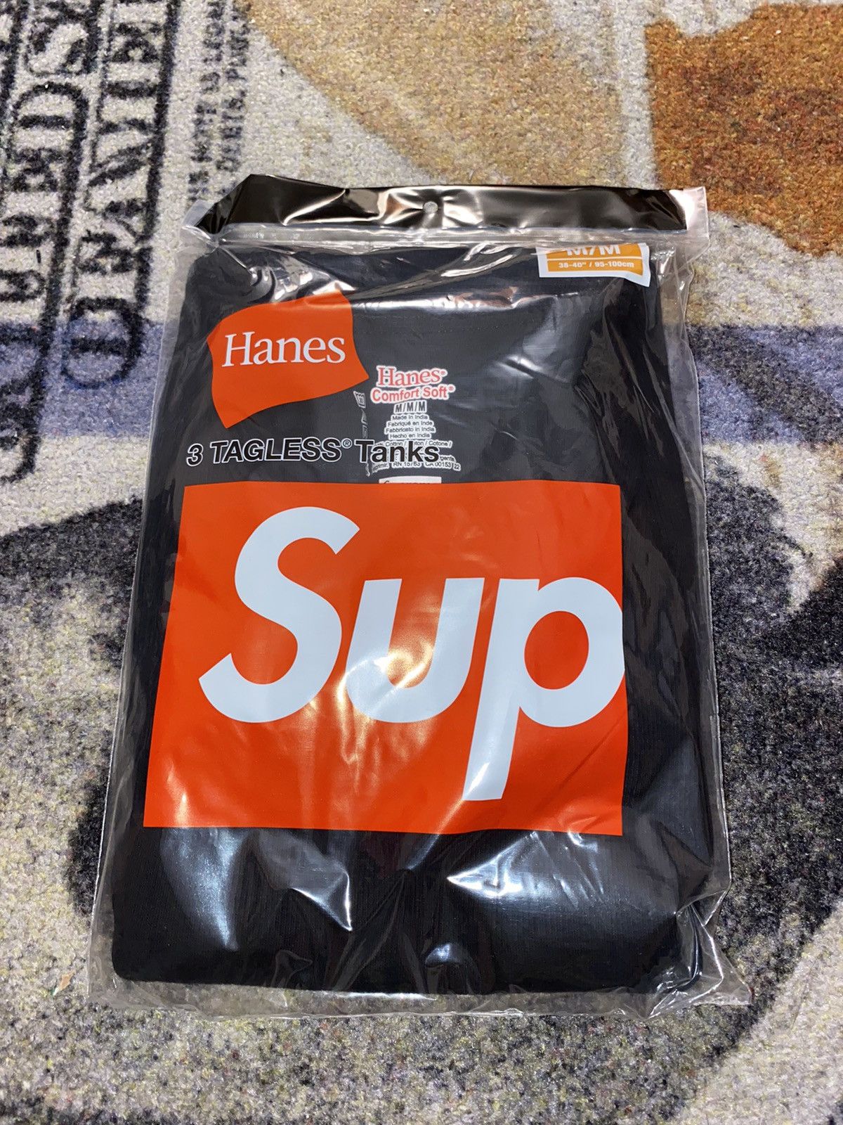 Hanes × Supreme Supreme Hanes Tanks (3 Pack) MEDIUM Size ONE SIZE - 1 Thumbnail