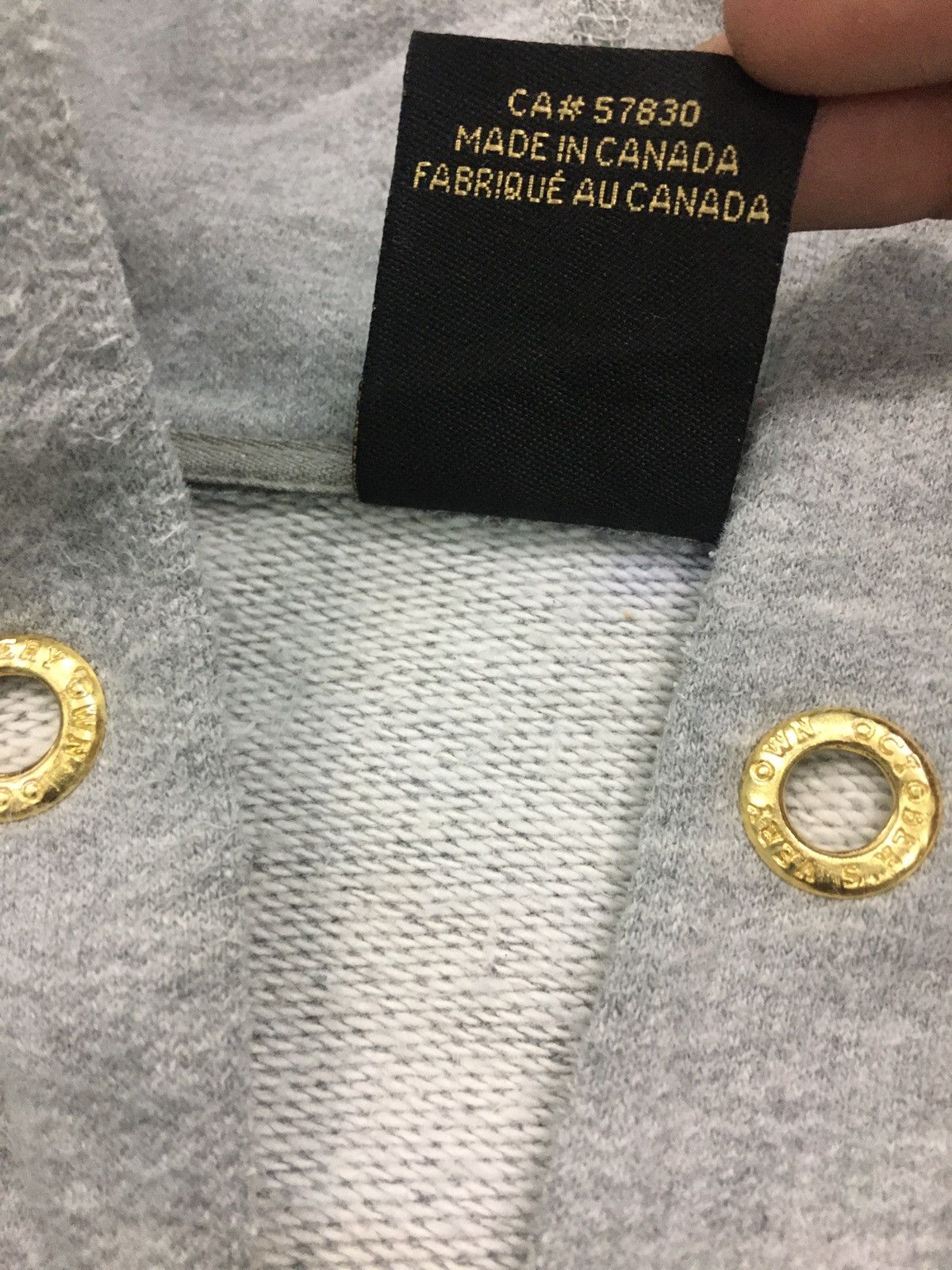 Drake × October's Very Own OVO Drake Grey Zipper Hoodie Size US L / EU 52-54 / 3 - 7 Thumbnail