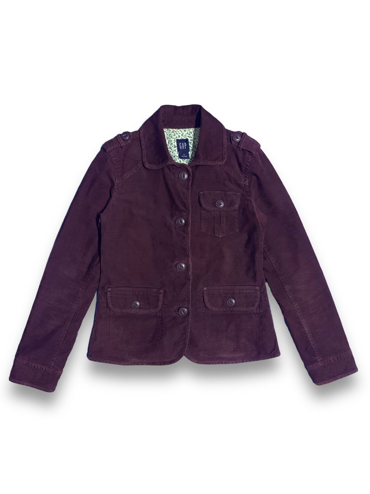 Gap Vintage GAP Corduroy Blazer Jacket Size M / US 6-8 / IT 42-44 - 1 Thumbnail