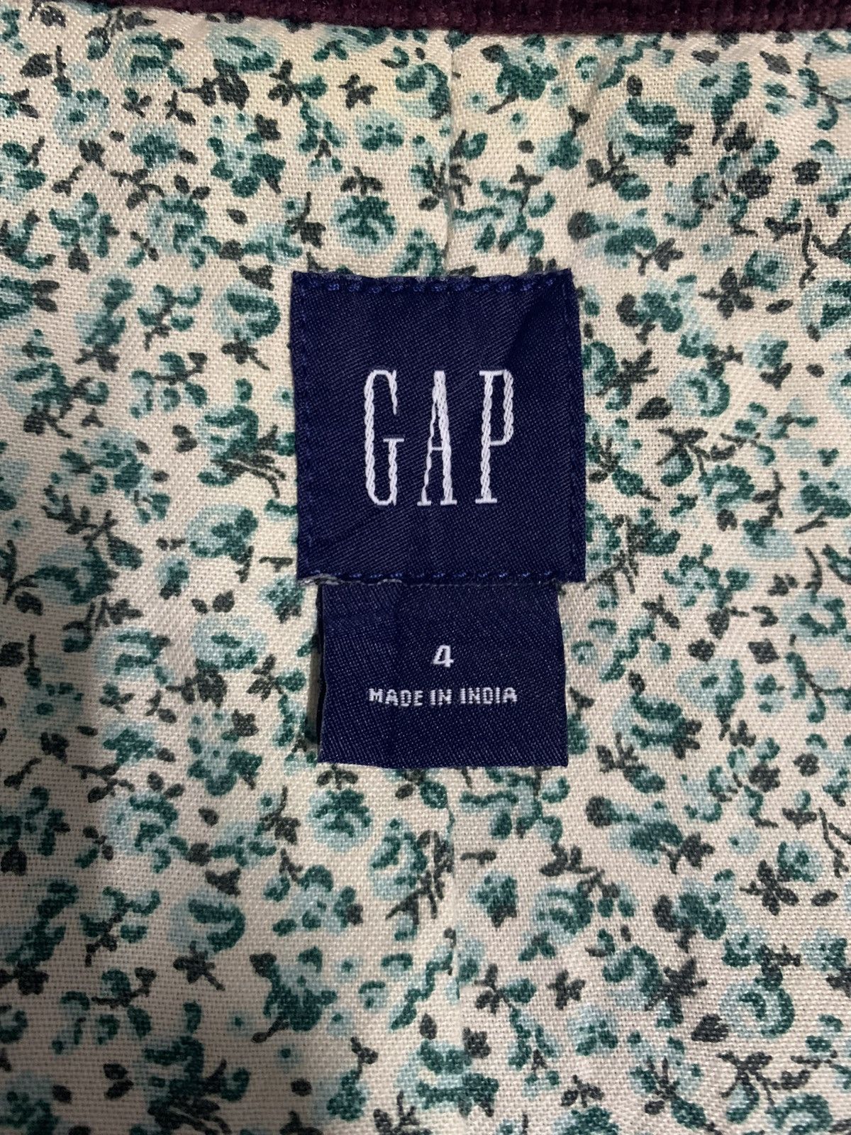 Gap Vintage GAP Corduroy Blazer Jacket Size M / US 6-8 / IT 42-44 - 20 Thumbnail