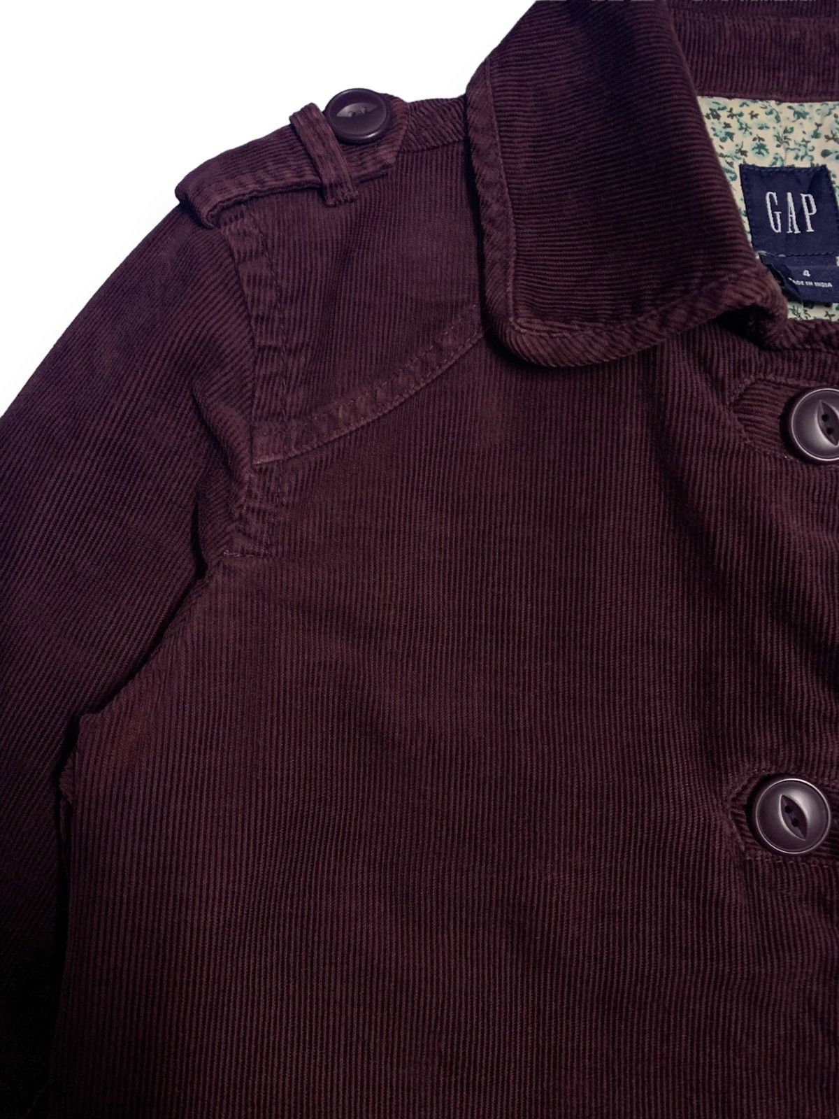 Gap Vintage GAP Corduroy Blazer Jacket Size M / US 6-8 / IT 42-44 - 6 Thumbnail
