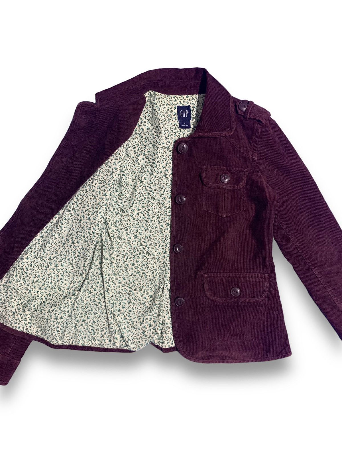Gap Vintage GAP Corduroy Blazer Jacket Size M / US 6-8 / IT 42-44 - 13 Thumbnail