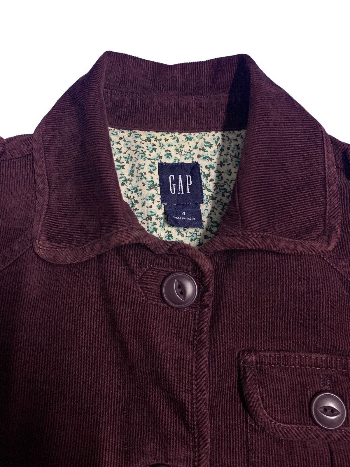 Gap Vintage GAP Corduroy Blazer Jacket Size M / US 6-8 / IT 42-44 - 5 Thumbnail