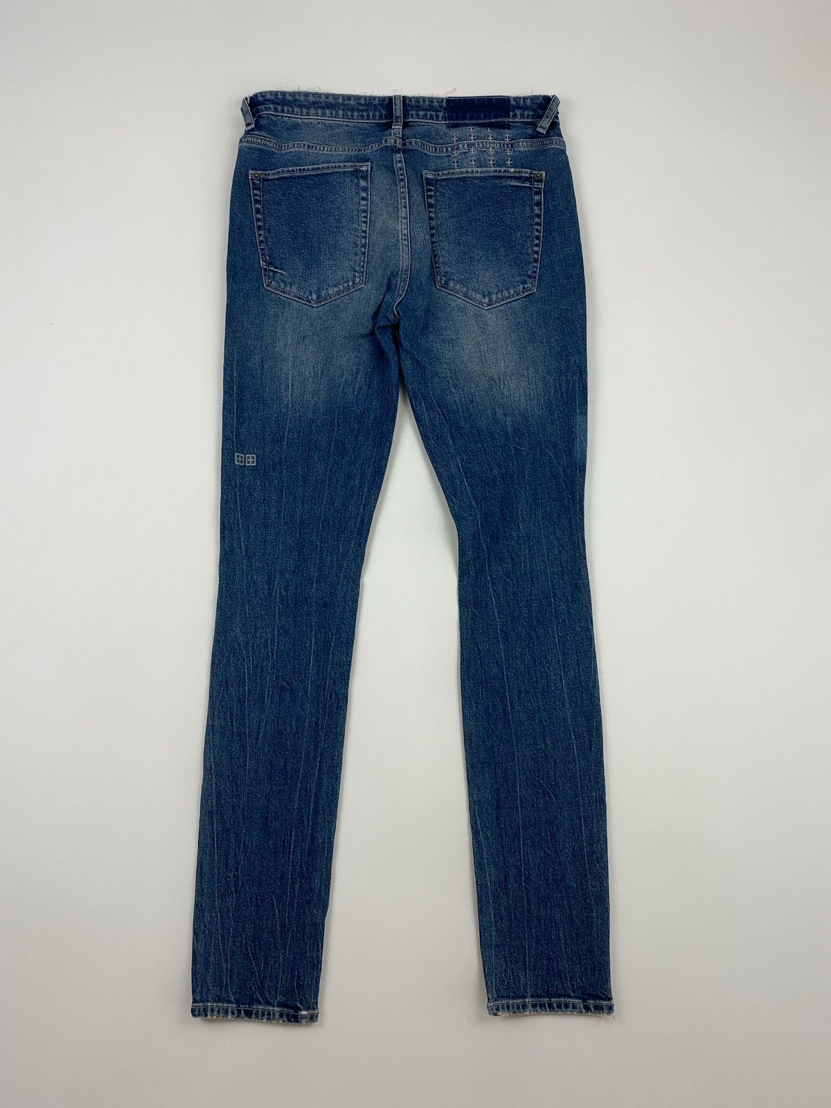 Ksubi Ksubi Distressed Skinny Jeans Size US 30 / EU 46 - 10 Thumbnail