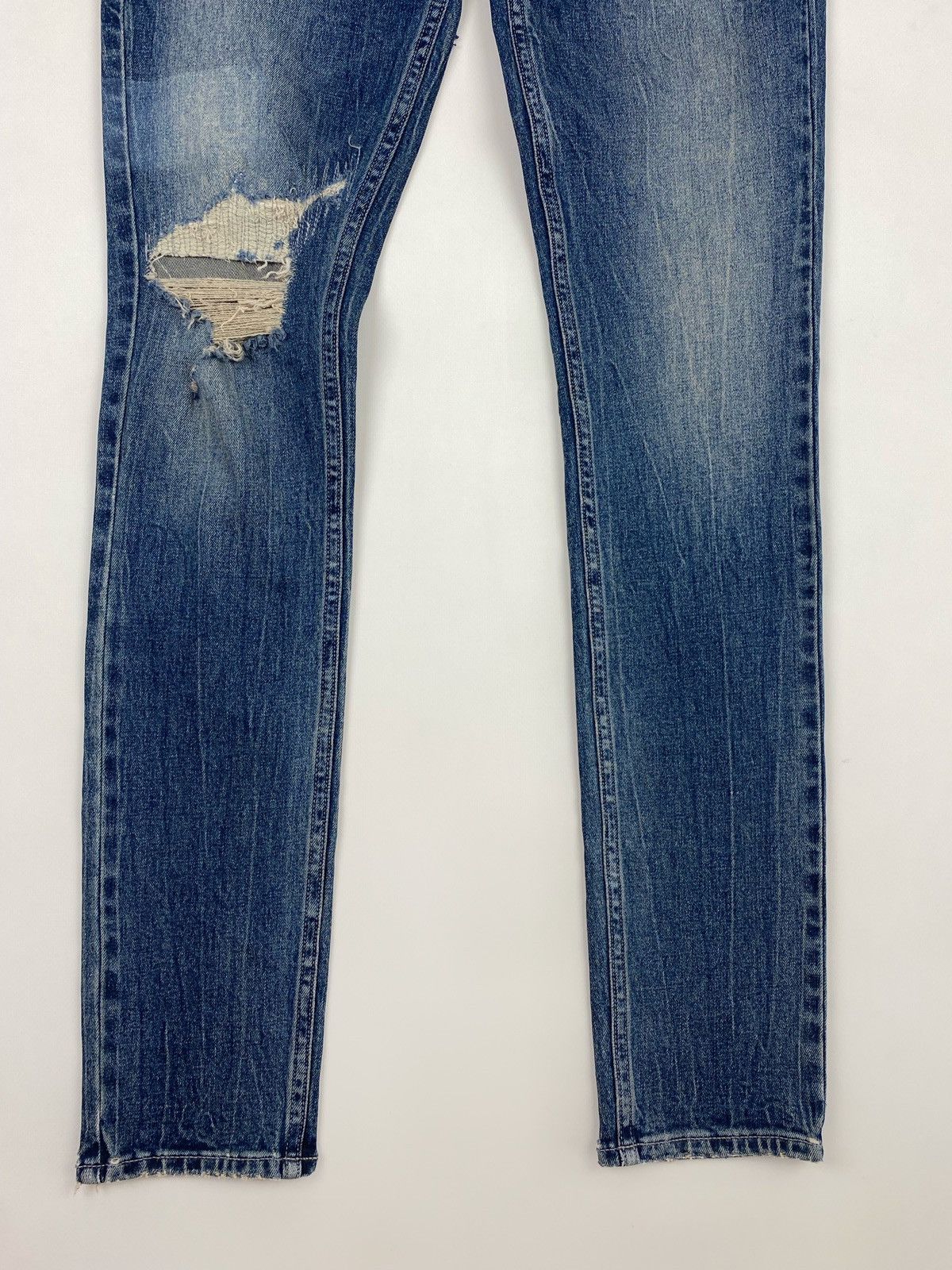 Ksubi Ksubi Distressed Skinny Jeans Size US 30 / EU 46 - 8 Thumbnail
