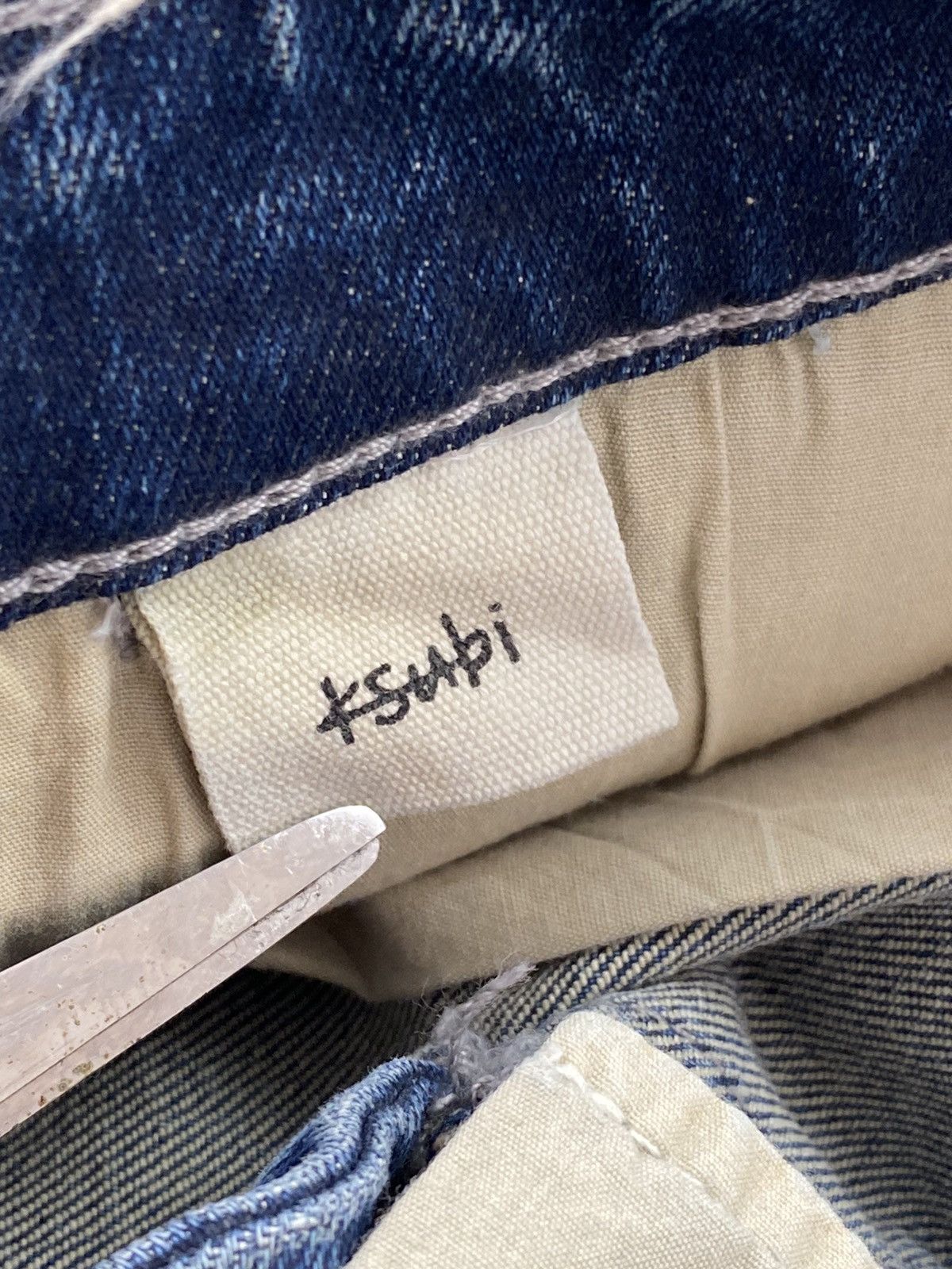 Ksubi Ksubi Distressed Skinny Jeans Size US 30 / EU 46 - 16 Thumbnail