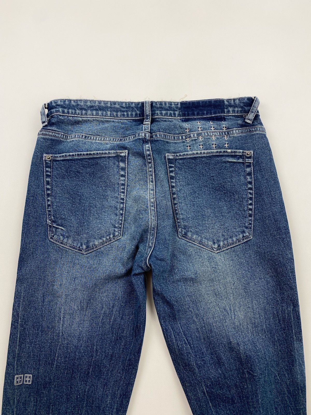 Ksubi Ksubi Distressed Skinny Jeans Size US 30 / EU 46 - 11 Thumbnail