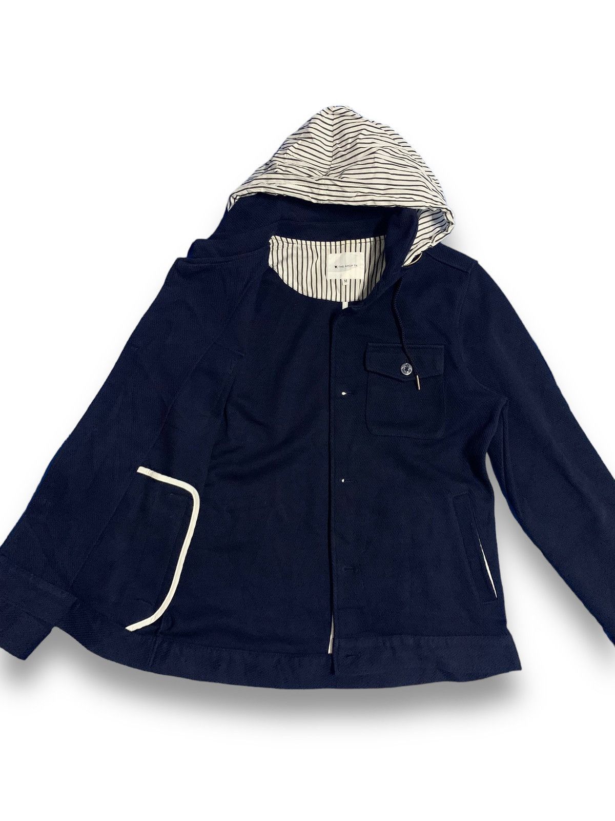 Takeo Kikuchi Japanese Brand The Shop Takeo Kikuchi Corduroy Hooded Jacket Size M / US 6-8 / IT 42-44 - 4 Thumbnail
