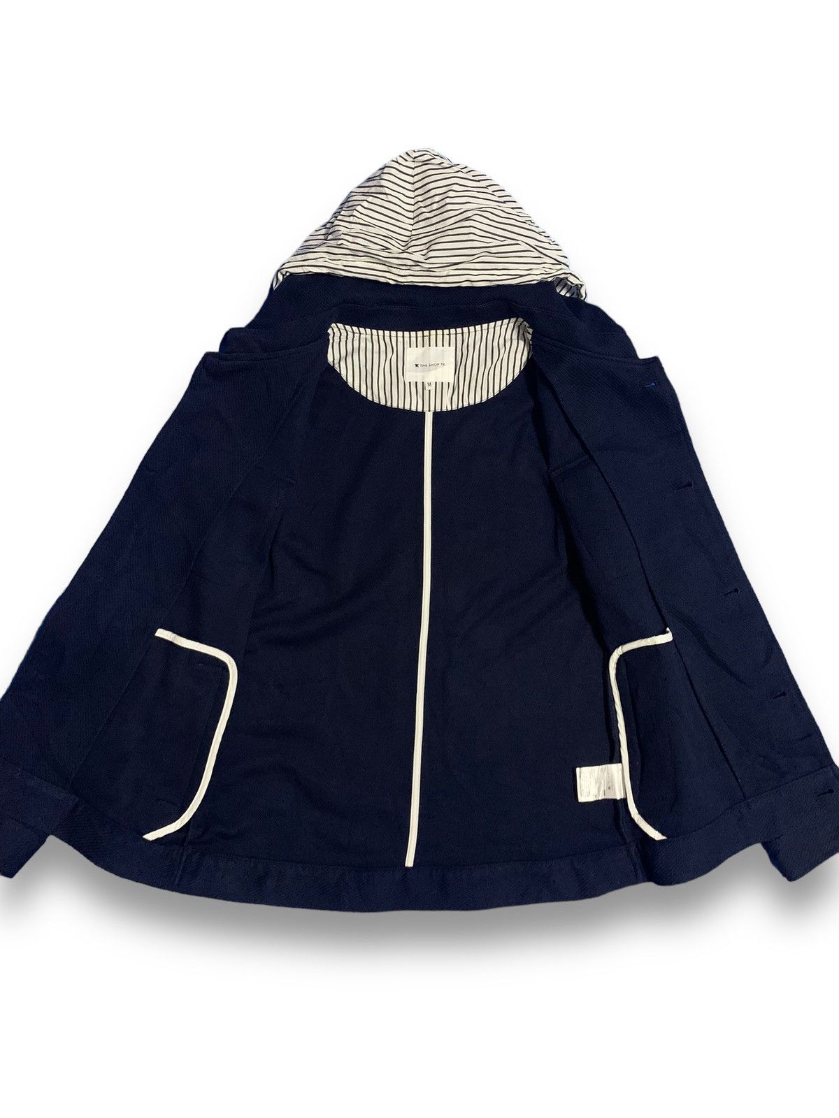 Takeo Kikuchi Japanese Brand The Shop Takeo Kikuchi Corduroy Hooded Jacket Size M / US 6-8 / IT 42-44 - 5 Thumbnail