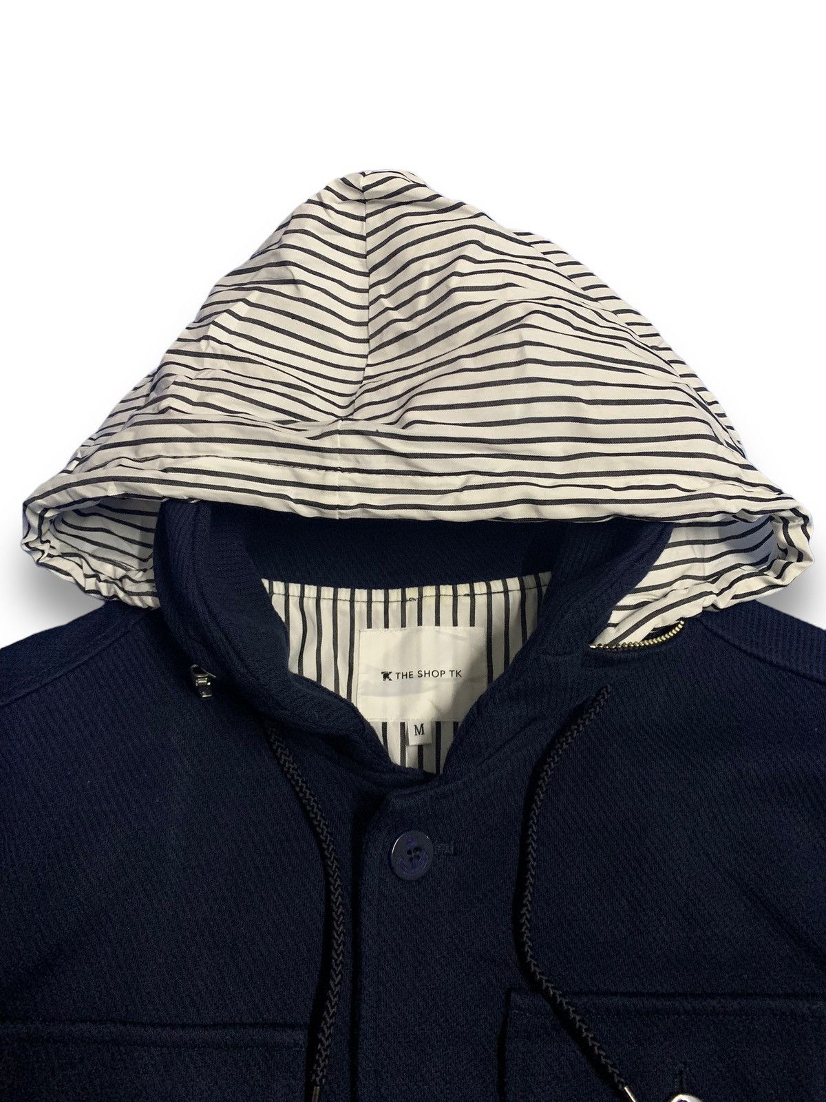 Takeo Kikuchi Japanese Brand The Shop Takeo Kikuchi Corduroy Hooded Jacket Size M / US 6-8 / IT 42-44 - 9 Thumbnail