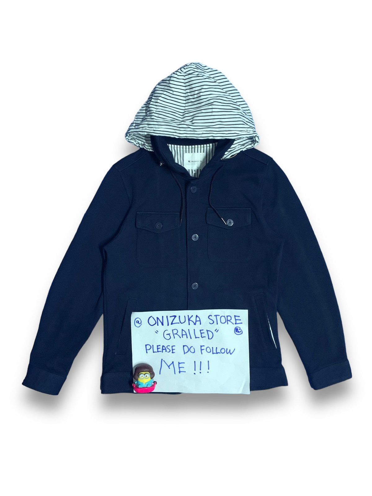 Takeo Kikuchi Japanese Brand The Shop Takeo Kikuchi Corduroy Hooded Jacket Size M / US 6-8 / IT 42-44 - 2 Thumbnail