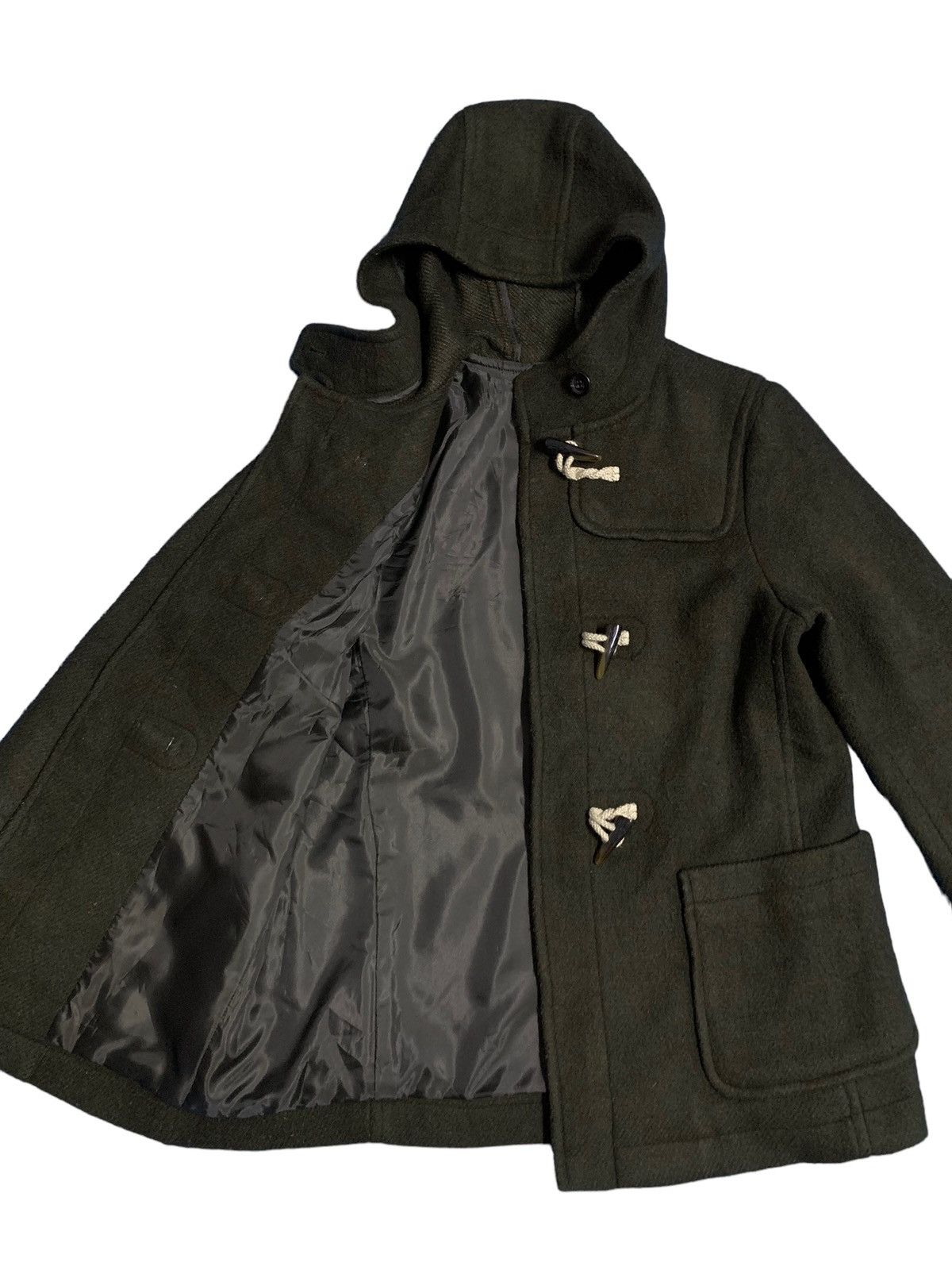 Japanese Brand Vintage Japanese Brand Wool Duffle Coat Jacket Size US L / EU 52-54 / 3 - 14 Thumbnail