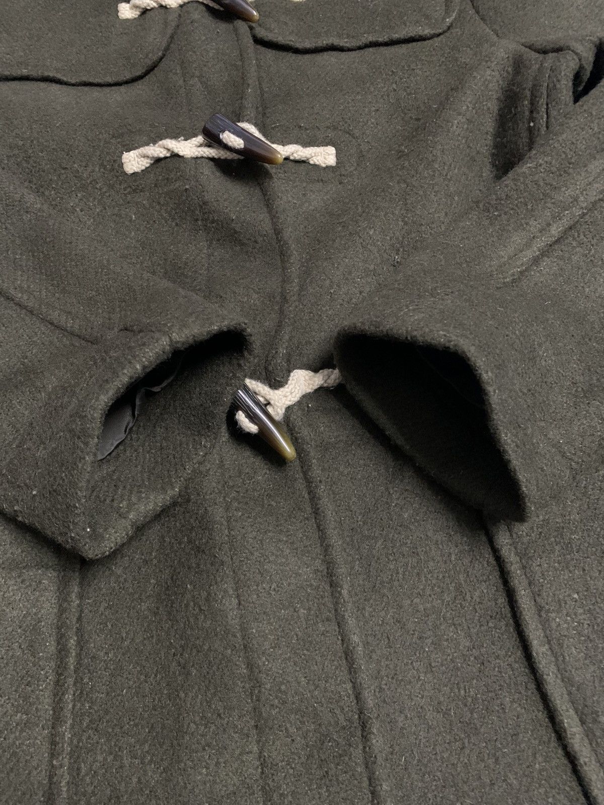 Japanese Brand Vintage Japanese Brand Wool Duffle Coat Jacket Size US L / EU 52-54 / 3 - 11 Thumbnail