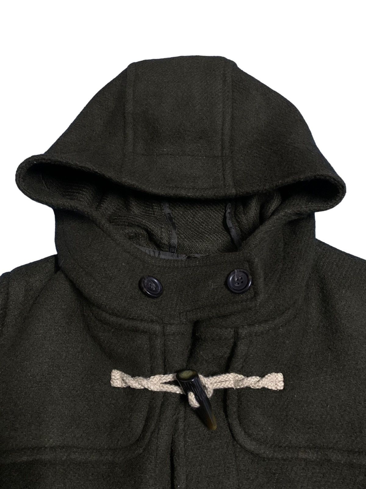Japanese Brand Vintage Japanese Brand Wool Duffle Coat Jacket Size US L / EU 52-54 / 3 - 5 Thumbnail