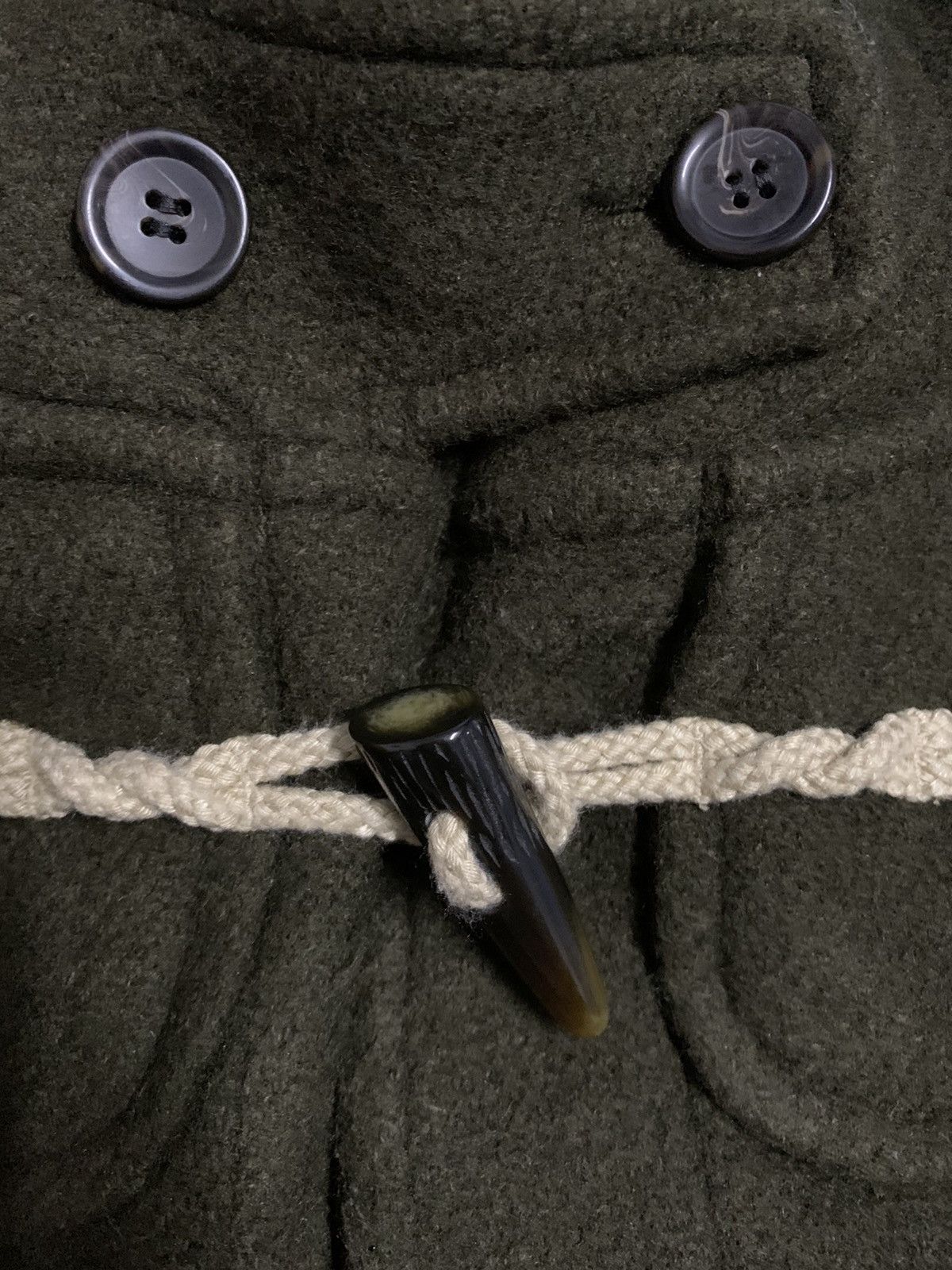 Japanese Brand Vintage Japanese Brand Wool Duffle Coat Jacket Size US L / EU 52-54 / 3 - 7 Thumbnail