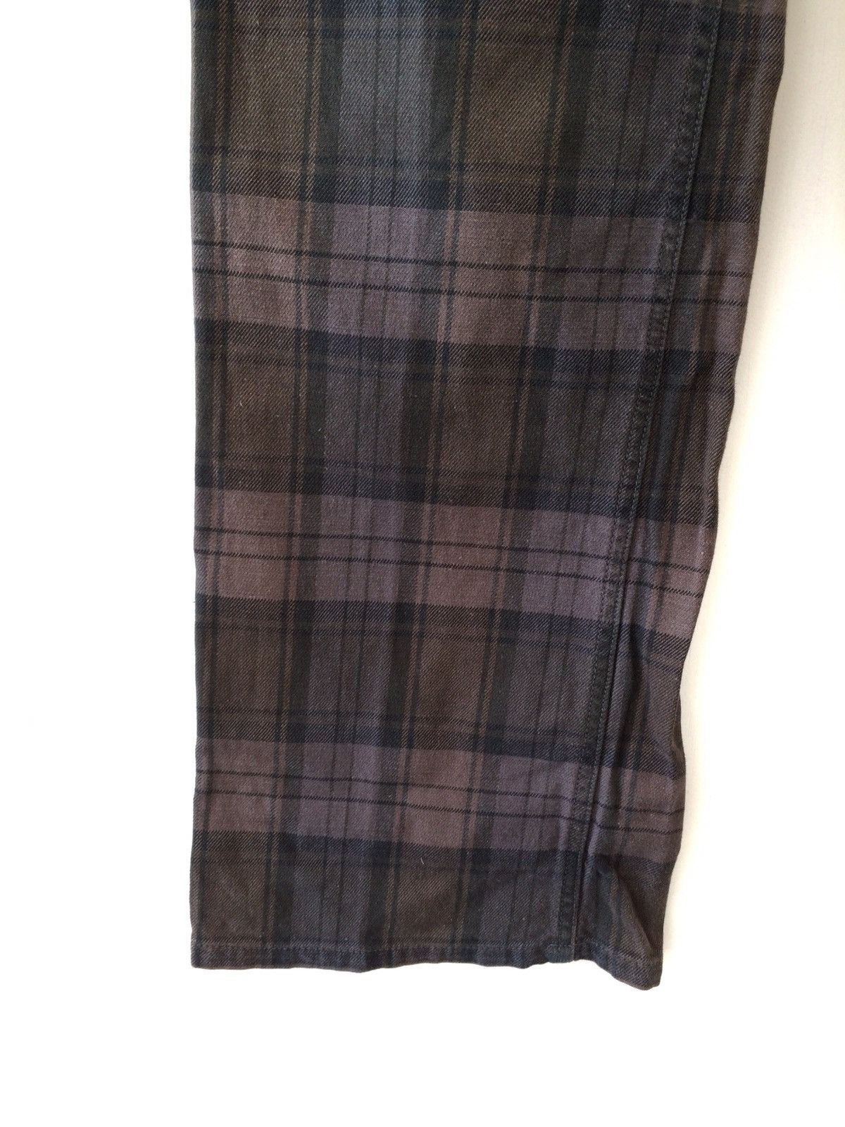 Japanese Brand japanese brand Checkered Plaid Tartan Cargo 6 Pocket Casual Size US 28 / EU 44 - 8 Thumbnail