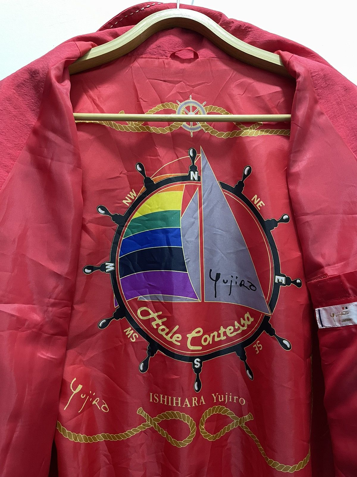 Japanese Brand × Vintage VINTAGE YUJIRO ISHIHARA OVERSIZE JACKET Size US S / EU 44-46 / 1 - 9 Thumbnail