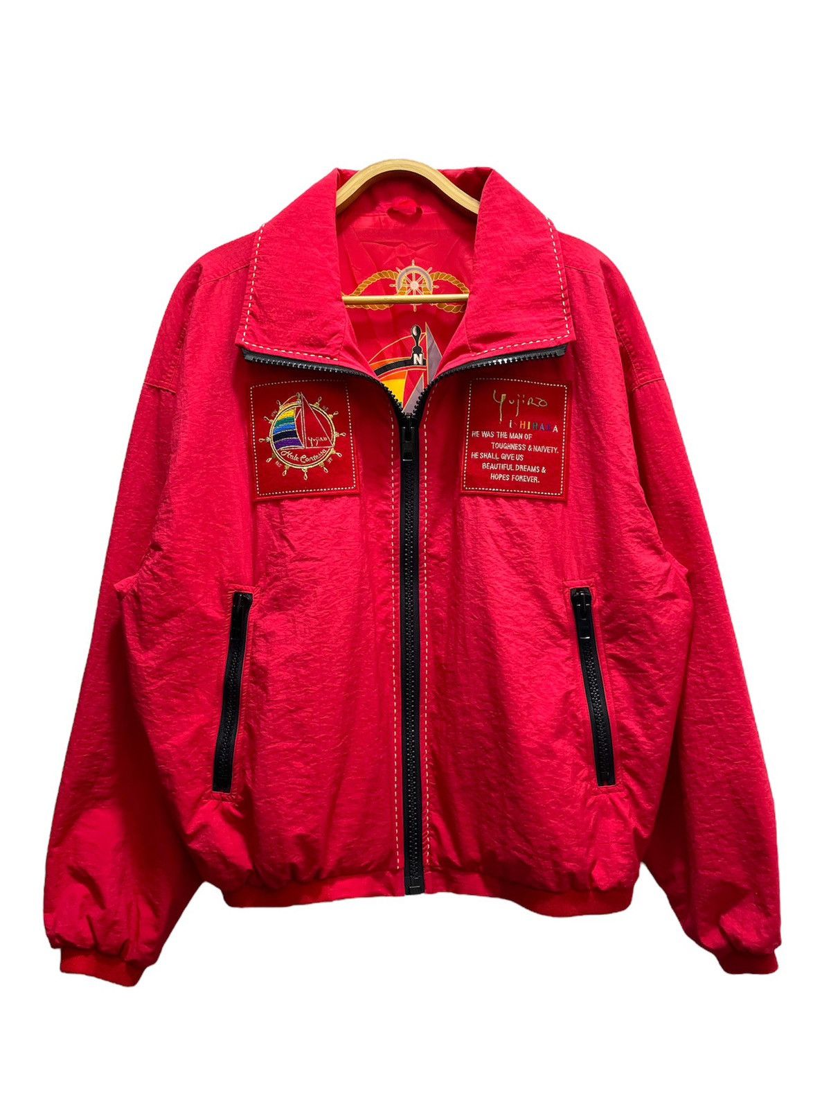Japanese Brand × Vintage VINTAGE YUJIRO ISHIHARA OVERSIZE JACKET Size US S / EU 44-46 / 1 - 1 Thumbnail