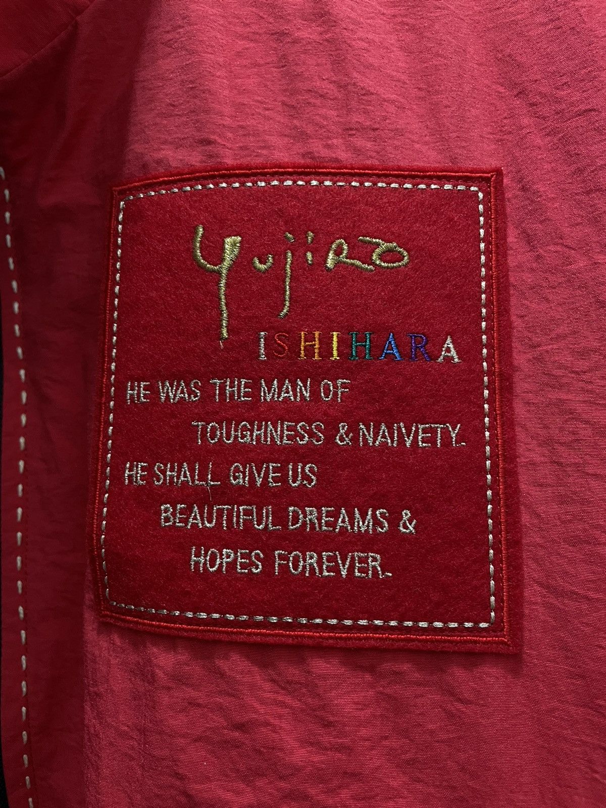 Japanese Brand × Vintage VINTAGE YUJIRO ISHIHARA OVERSIZE JACKET Size US S / EU 44-46 / 1 - 10 Thumbnail