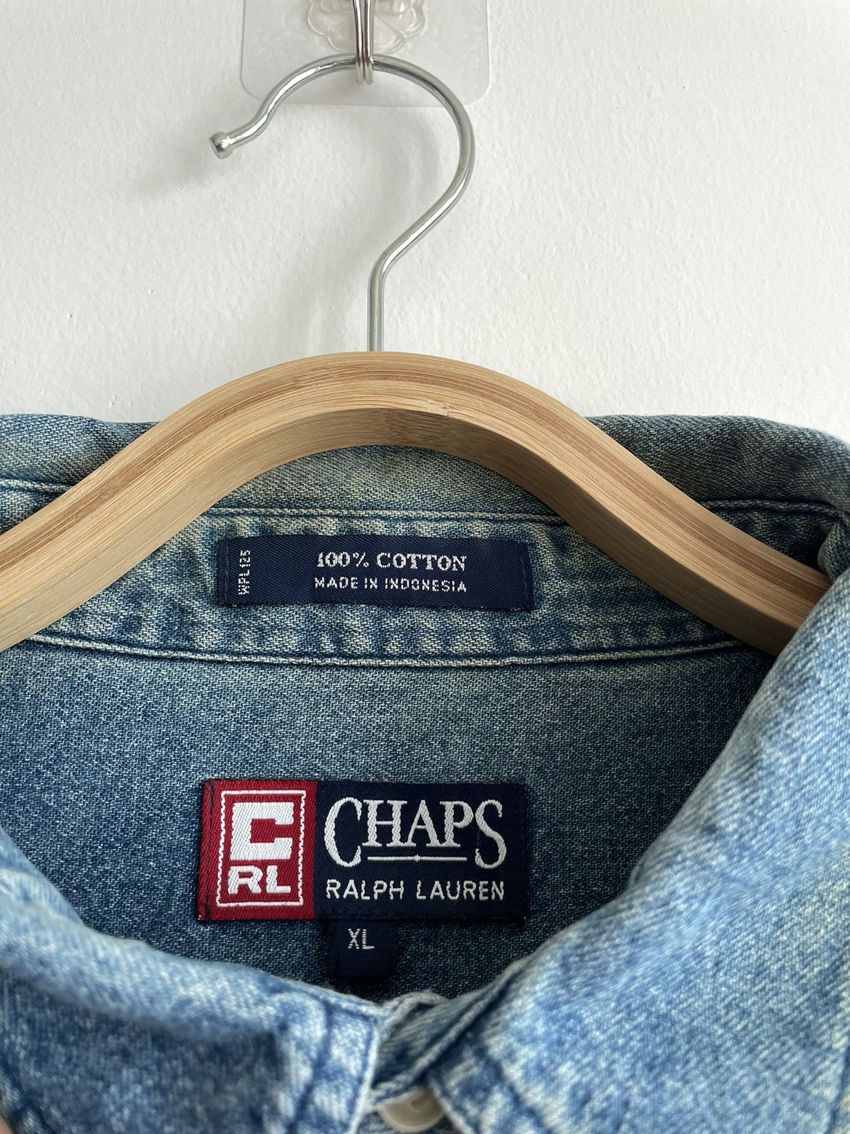 Chaps × Chaps Ralph Lauren VINTAGE CHAPS RALPH LAUREN DENIM JACKET SHIRT Size US XL / EU 56 / 4 - 5 Thumbnail